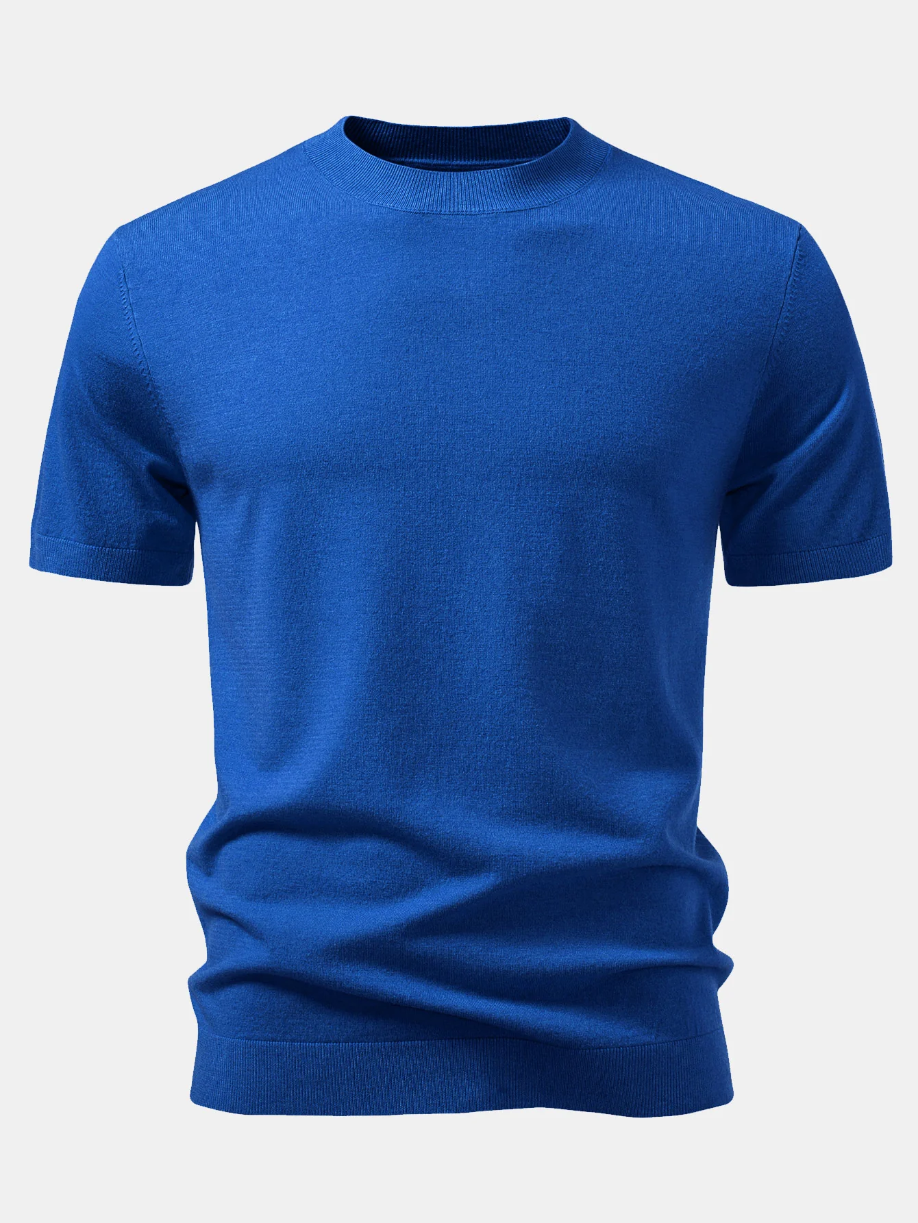 Solider gestrickter Pullover T-Shirt - Image 15