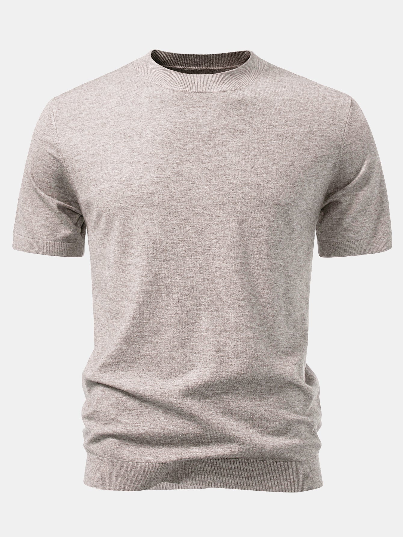 Solider gestrickter Pullover T-Shirt - Image 8