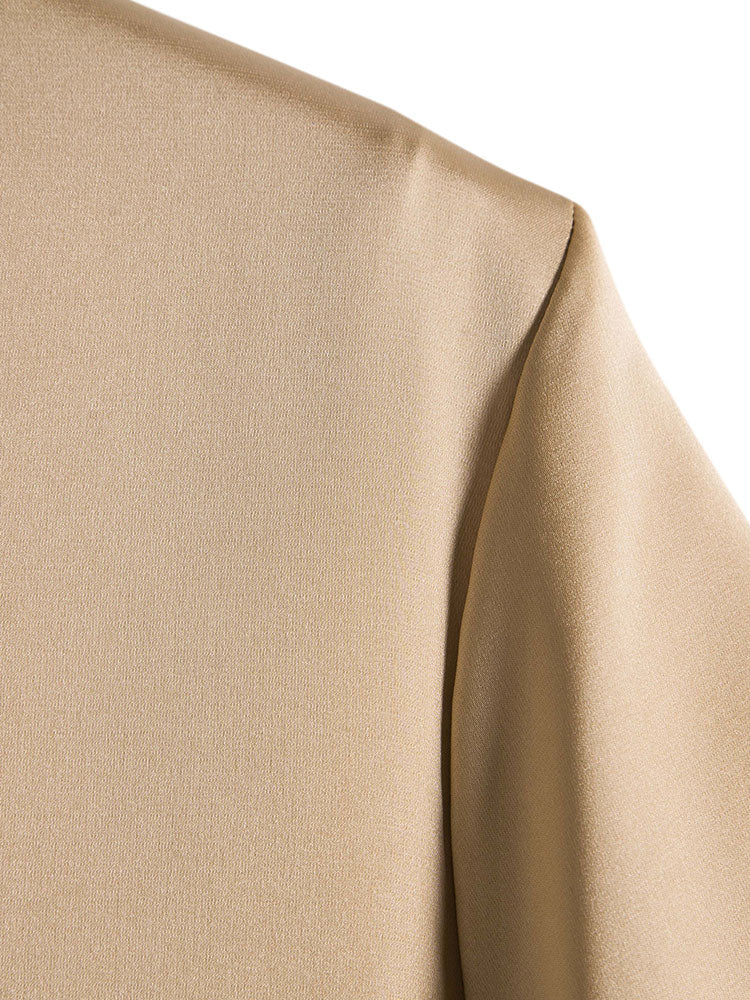 Satin Reverskragenhemd - Image 5