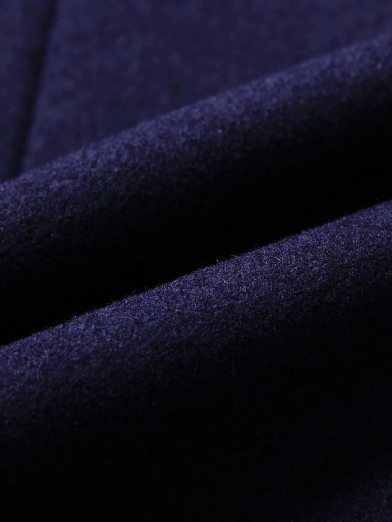Stand Collar Wool Blend Overcoat - Image 15