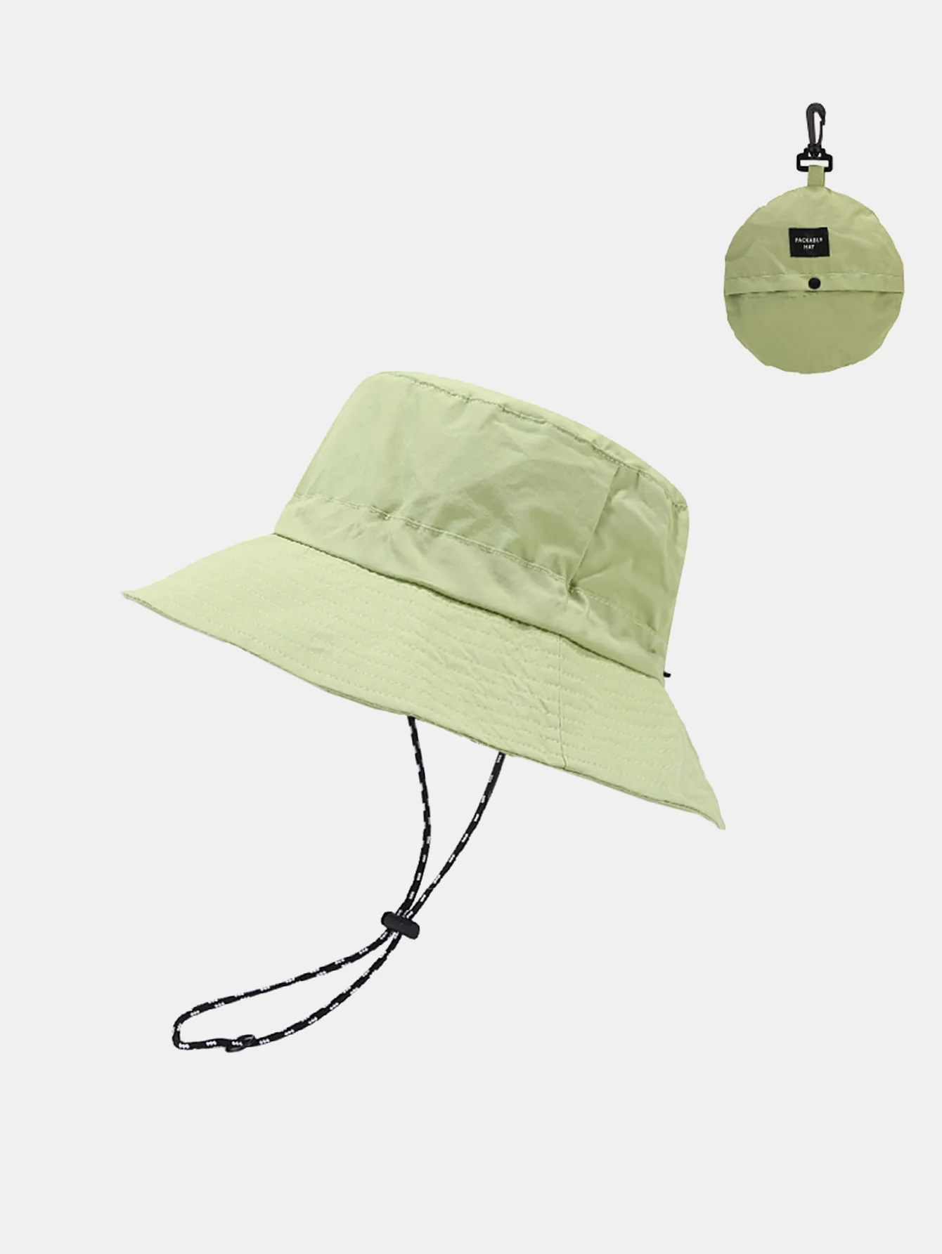 Verstaubare schnell trocknende Bucket-Hut mit Kinnriemen - Image 10