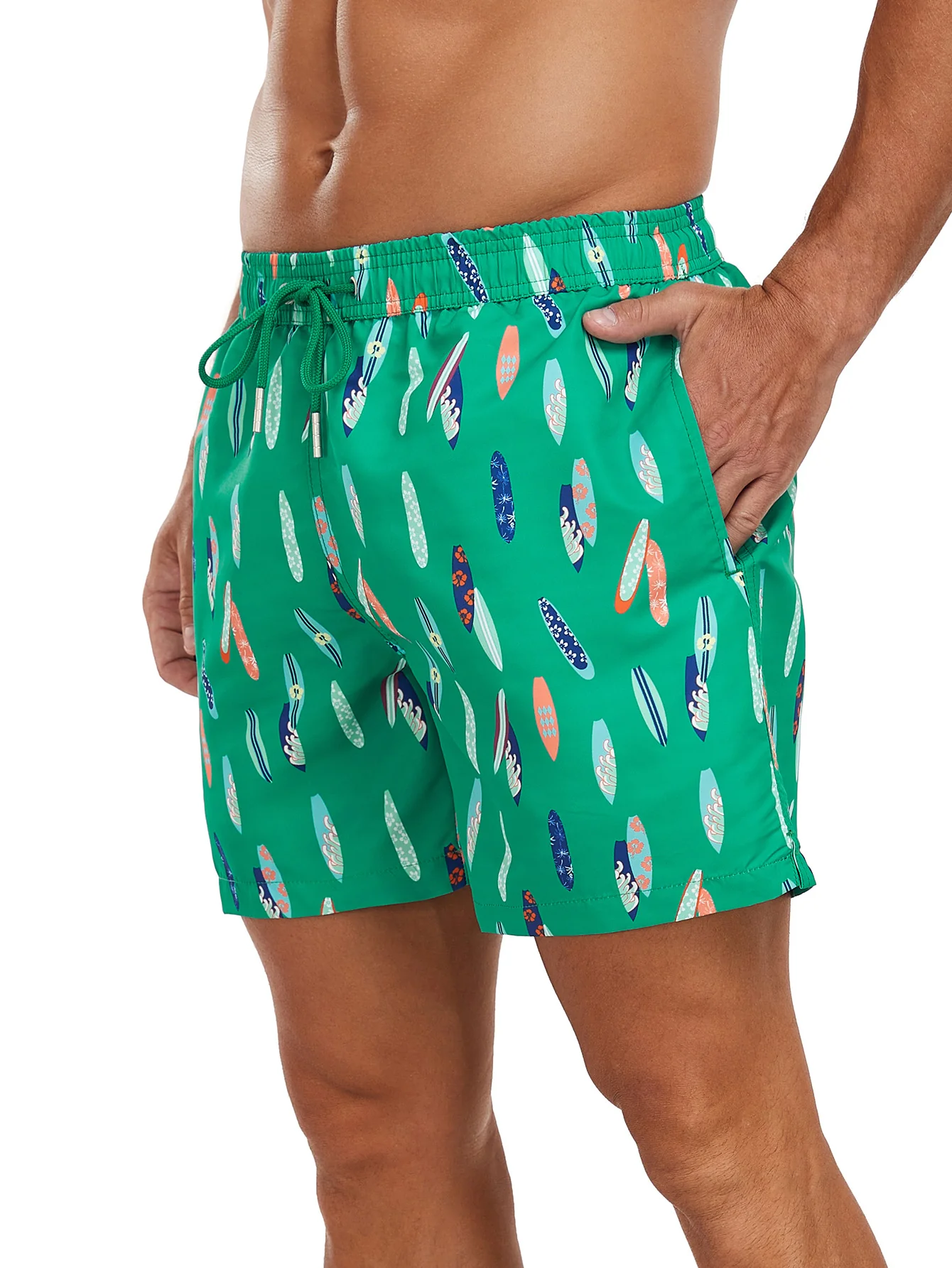 Verstaubare Surfbrett-Druck Badehosen - Image 3