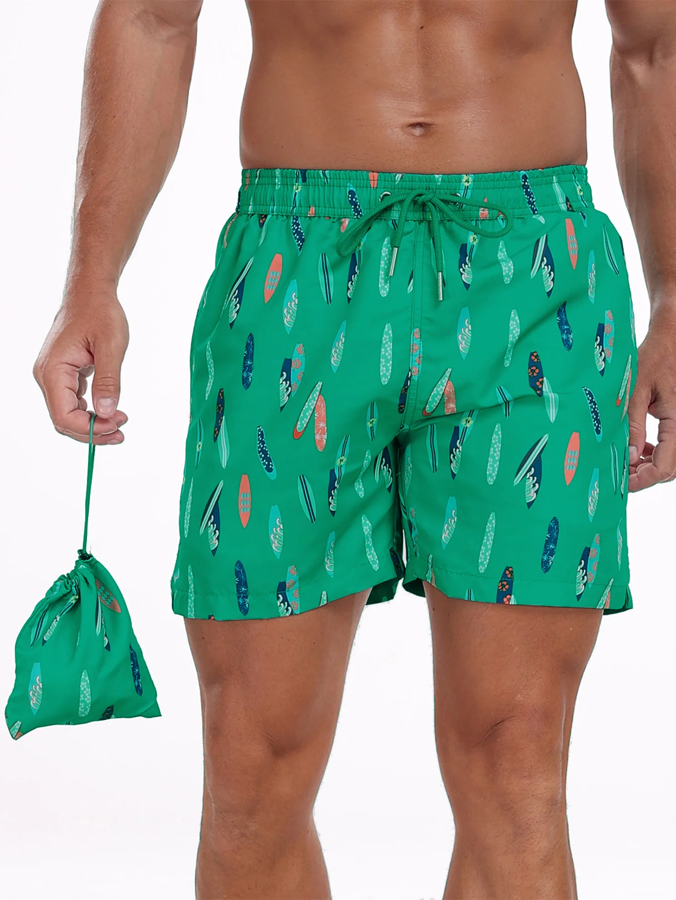 Verstaubare Surfbrett-Druck Badehosen - Image 7