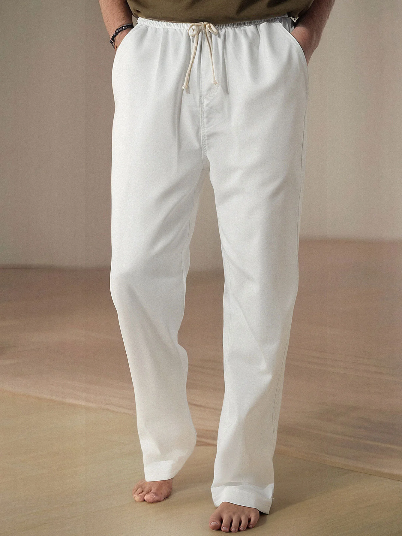 Gerade Leinenhose - Image 3