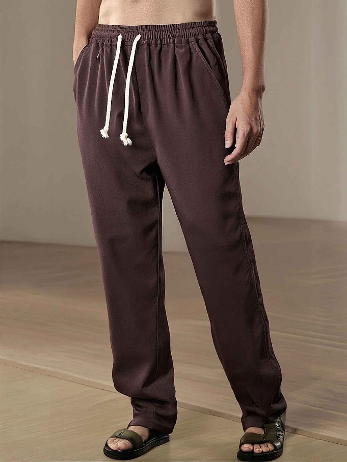 Gerade Leinenhose - Image 6
