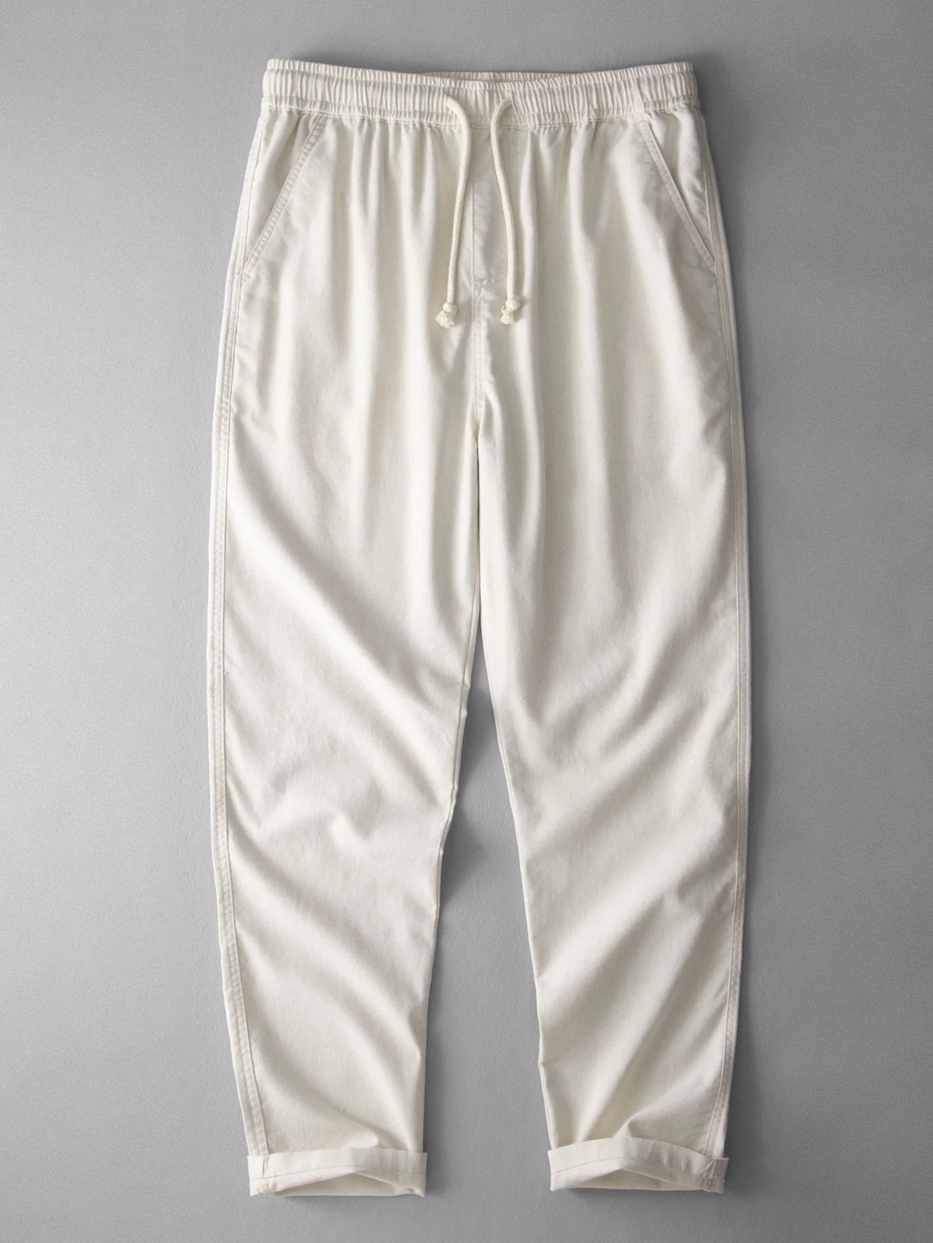 Gerade Leinenhose - Image 7