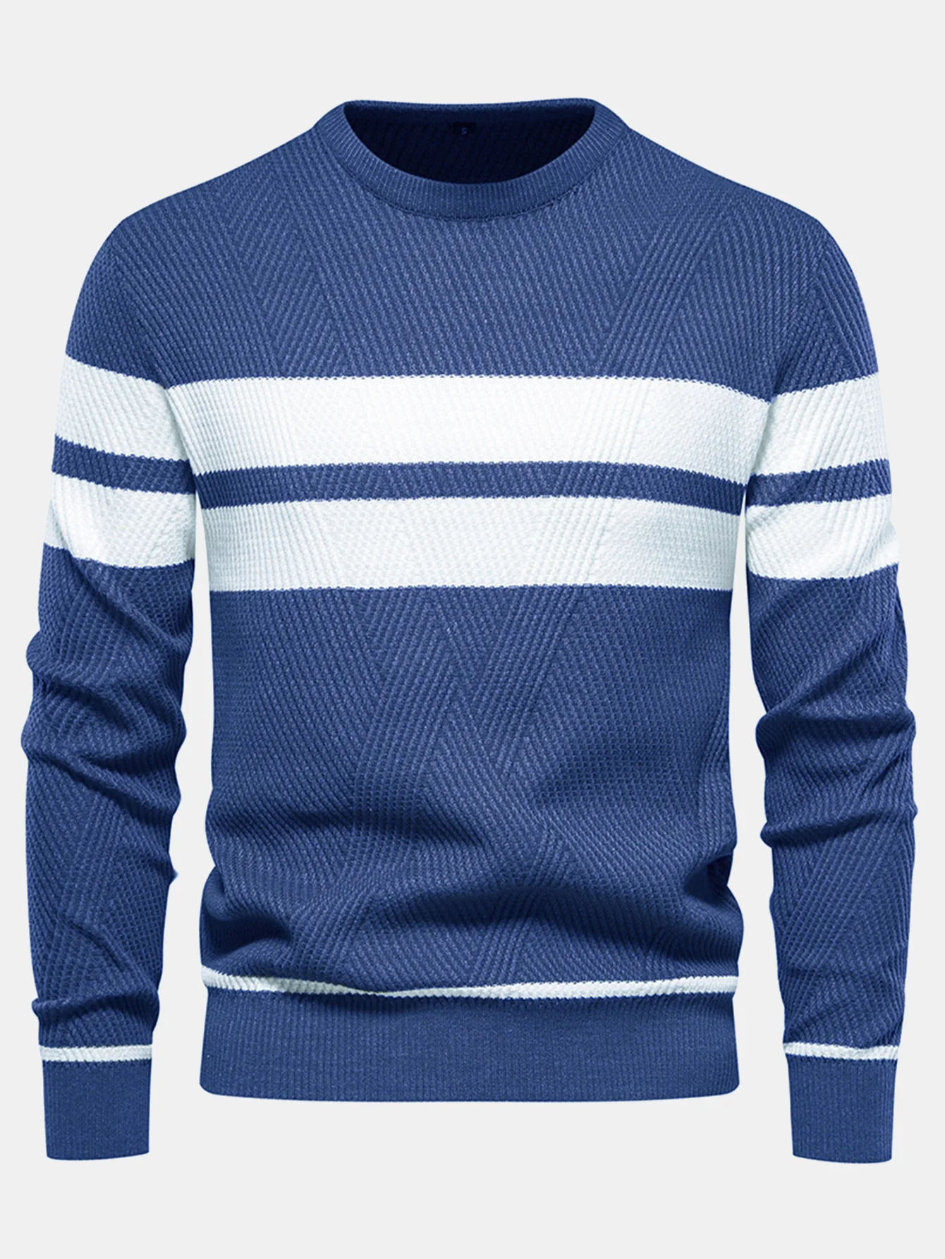 Stripe Rundhals Pullover - Image 5