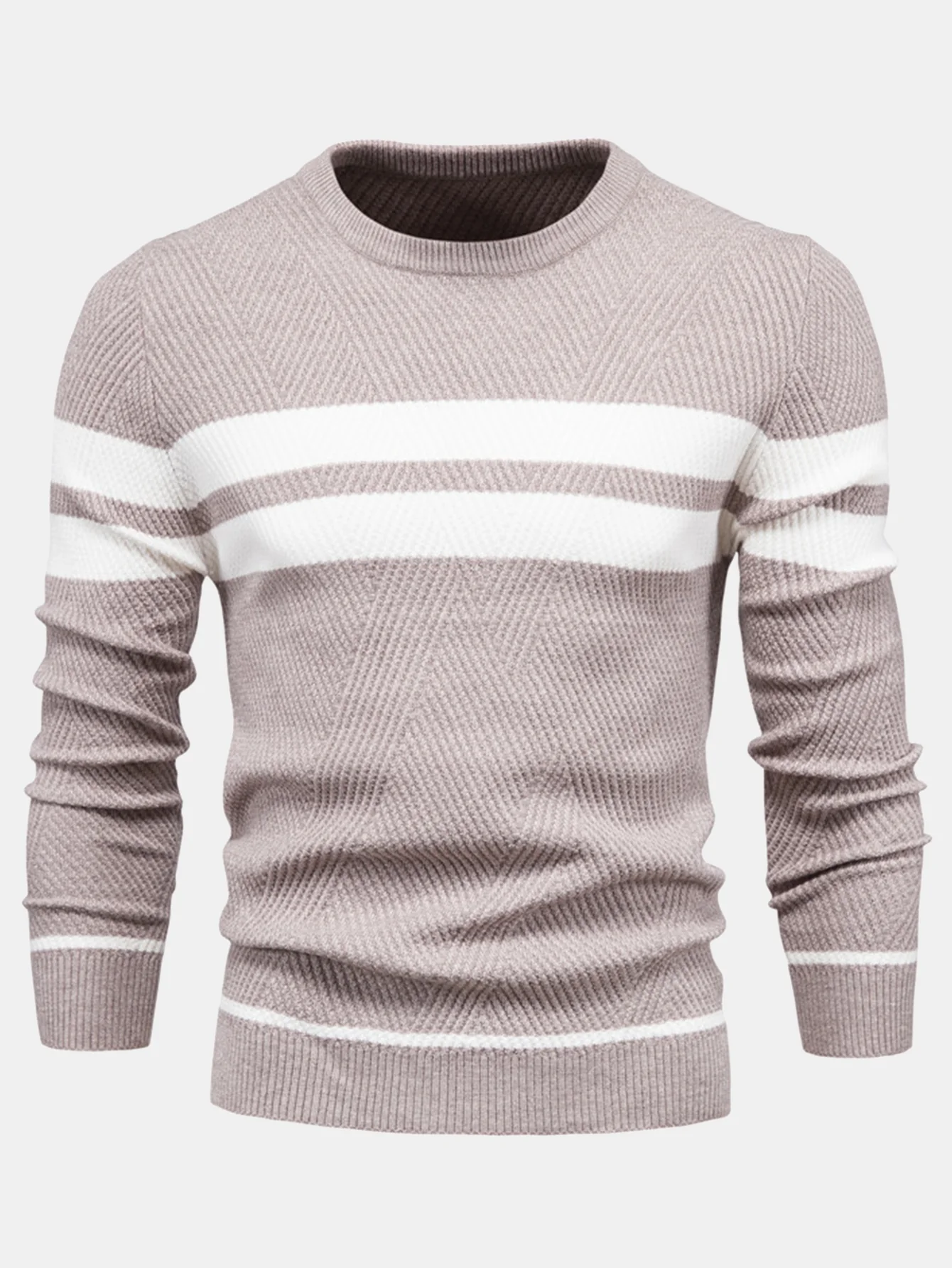 Stripe Rundhals Pullover - Image 9