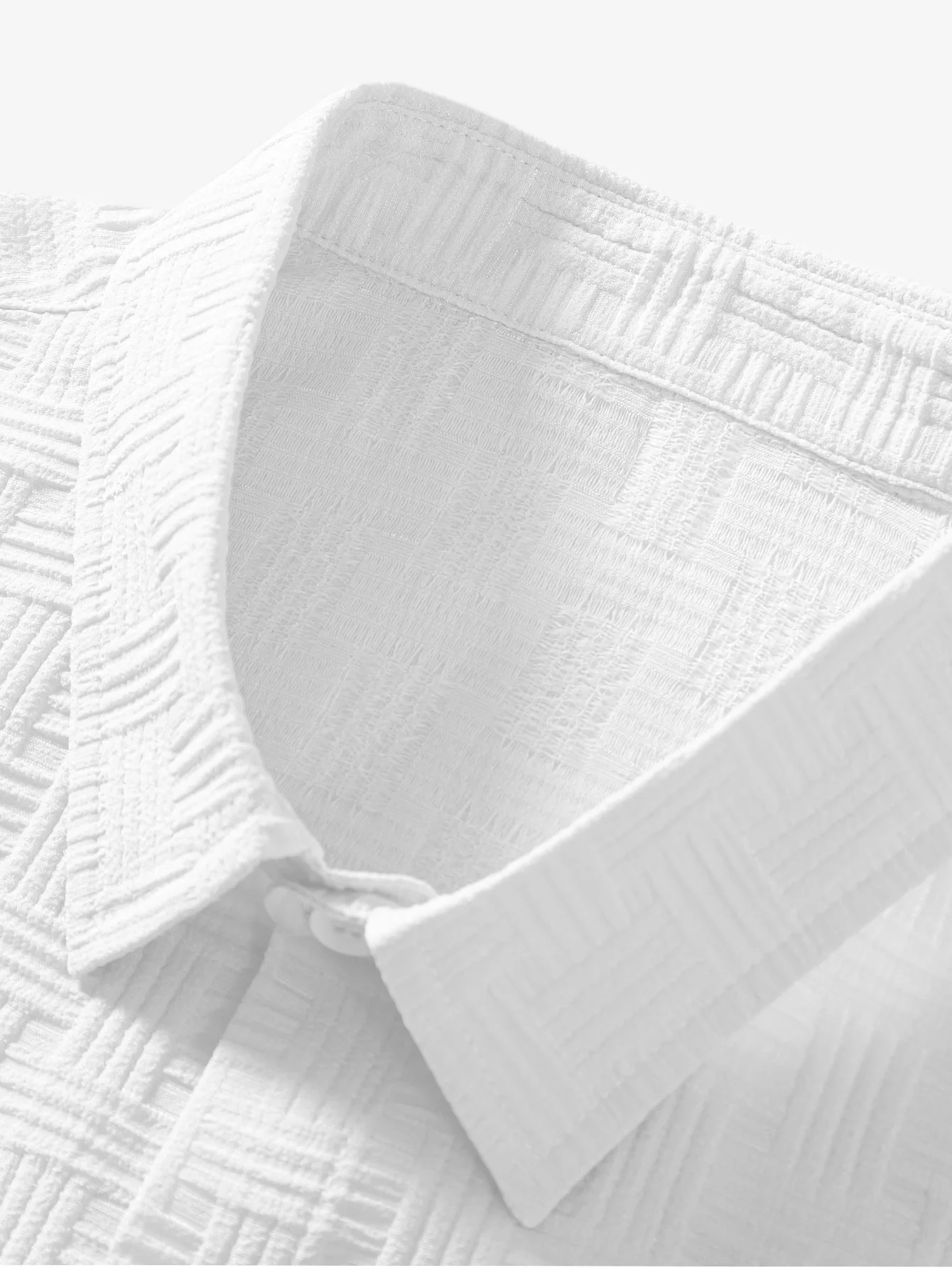 Streifen Jacquard Button-Up Hemd - Image 4