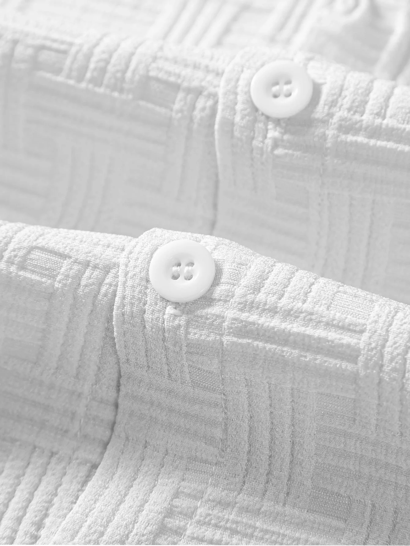 Streifen Jacquard Button-Up Hemd & Shorts - Image 10