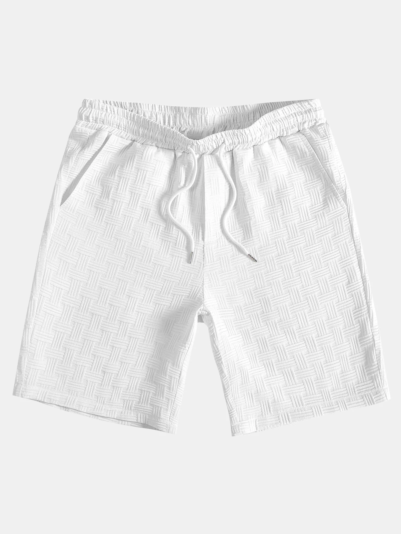 Streifen Jacquard Button-Up Hemd & Shorts - Image 6