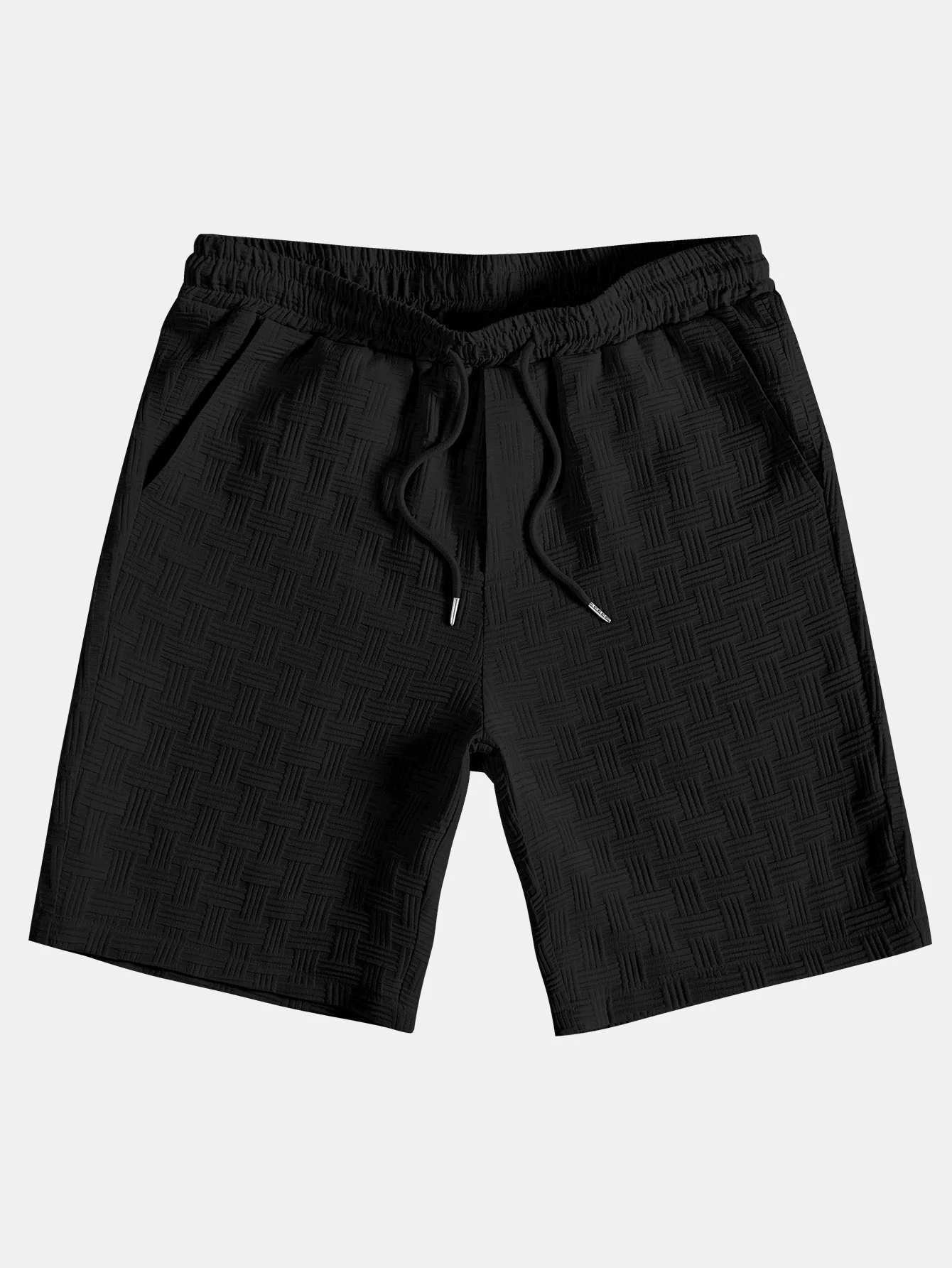 Streifen Jacquard Button-Up Hemd & Shorts - Image 7