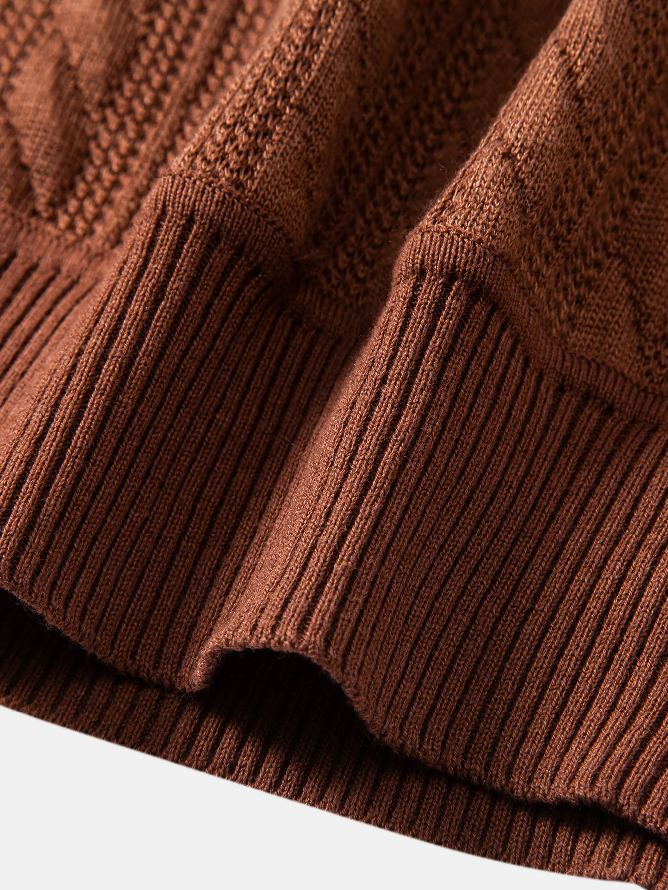 Streifen Jacquard Rundhals Pullover - Image 13