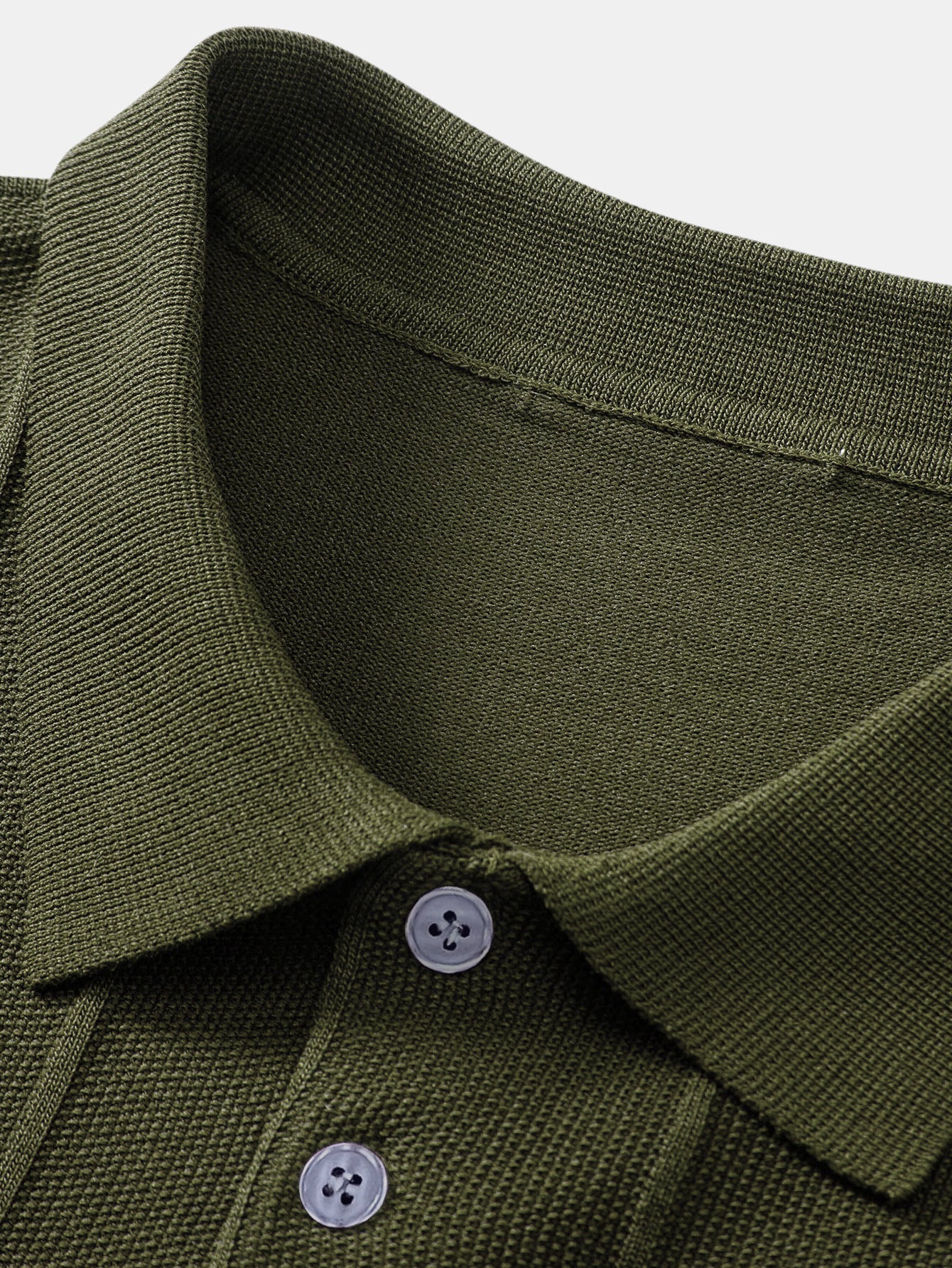 Stripe Jacquard Knit Polo - Image 5