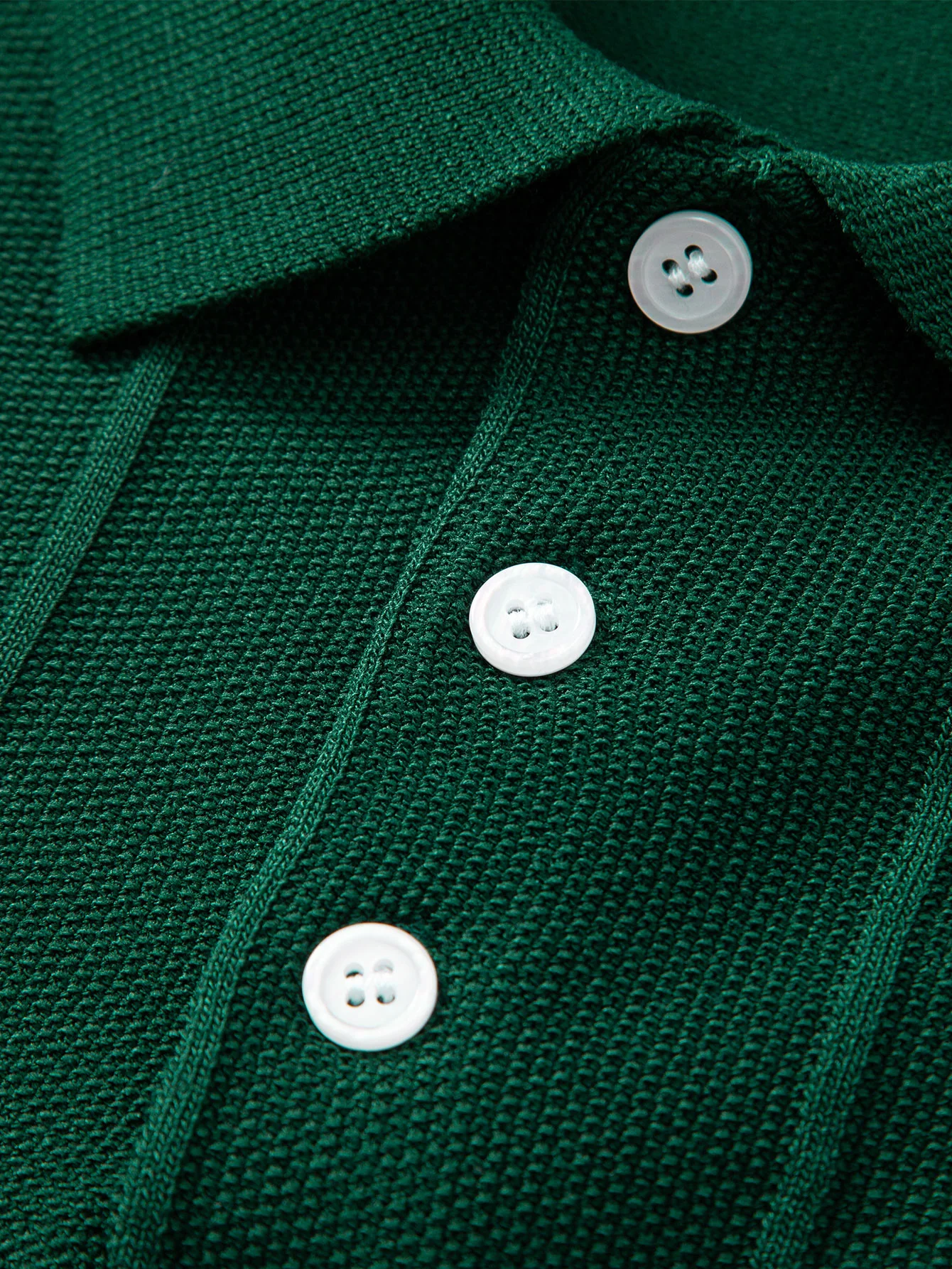 Stripe Jacquard Strick-Poloshirt & Slim Fit Verjüngte Hose - Image 19