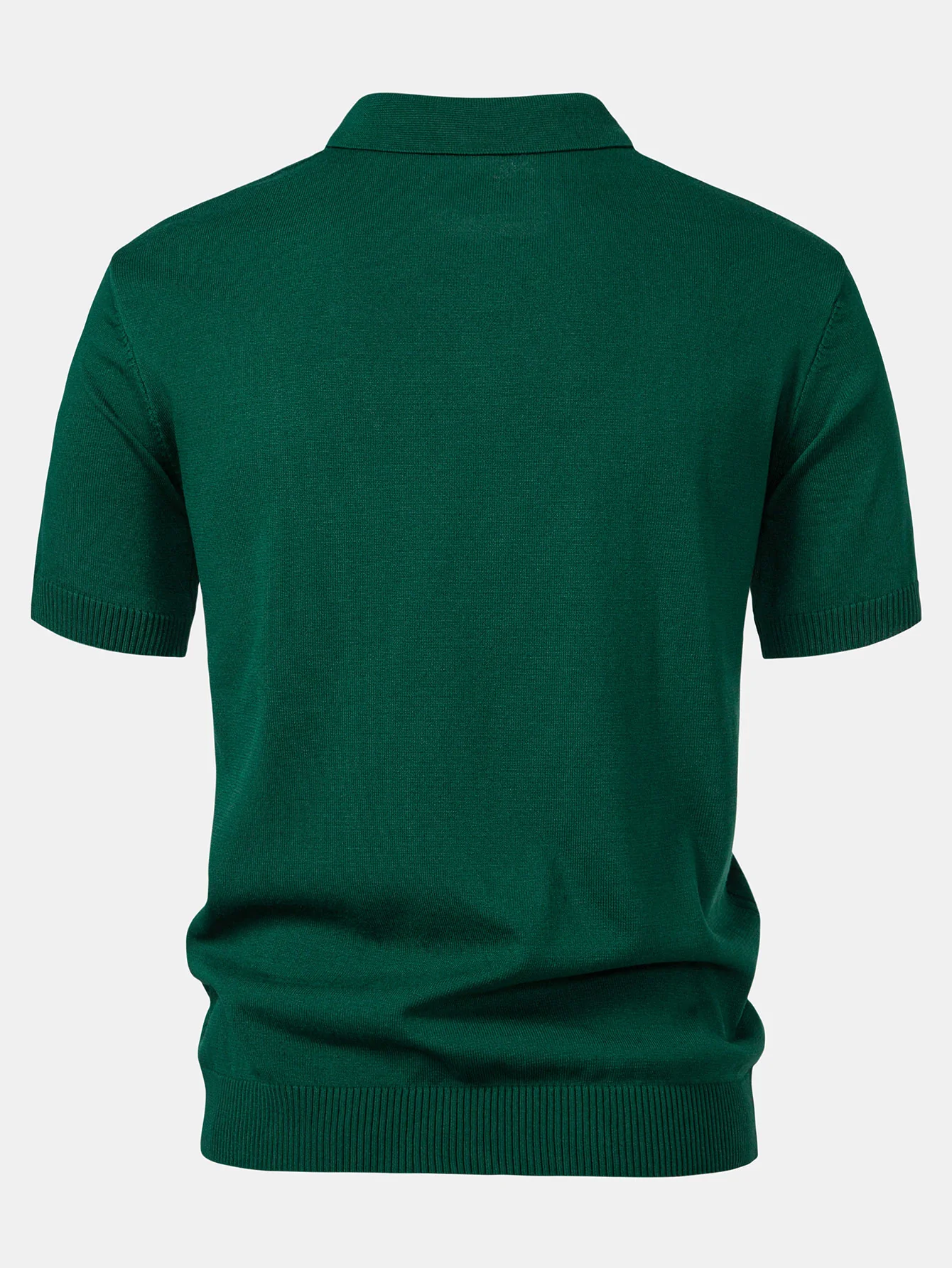 Stripe Jacquard Strick-Poloshirt & Slim Fit Verjüngte Hose - Image 7