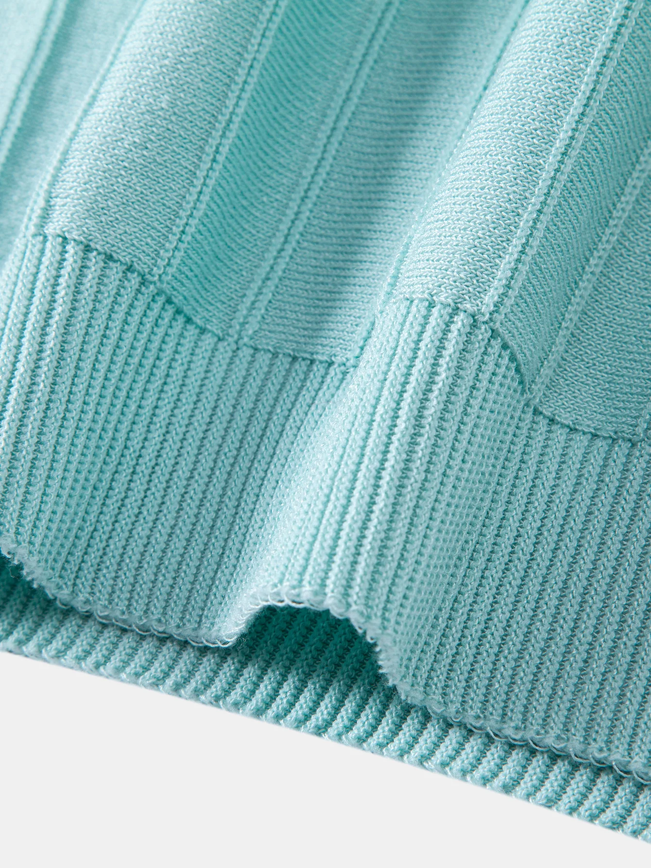 Stripe Johnny Collar Knit Polo - Image 13