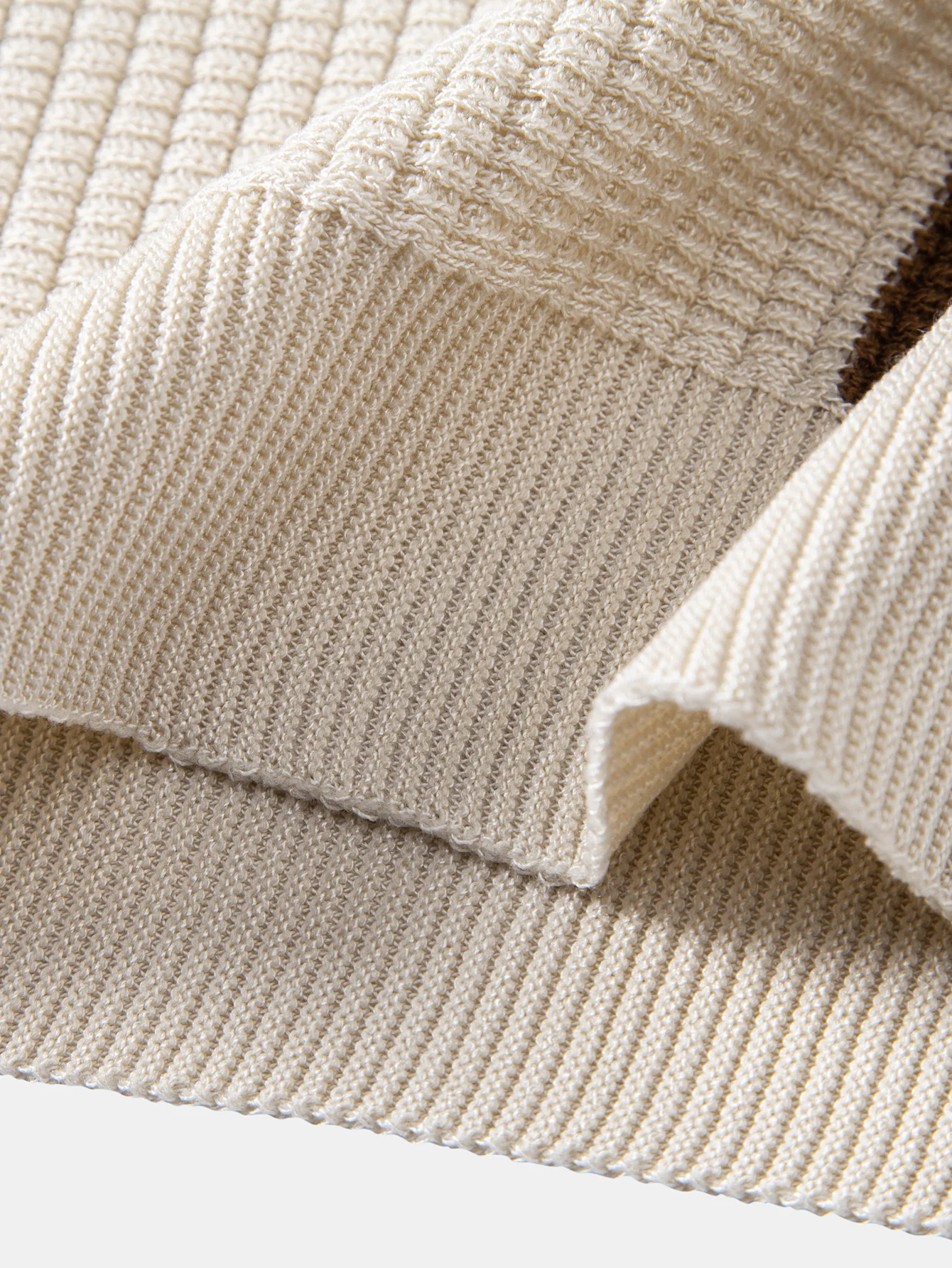 Stripe Johnny Collar Knit Polo - Image 13