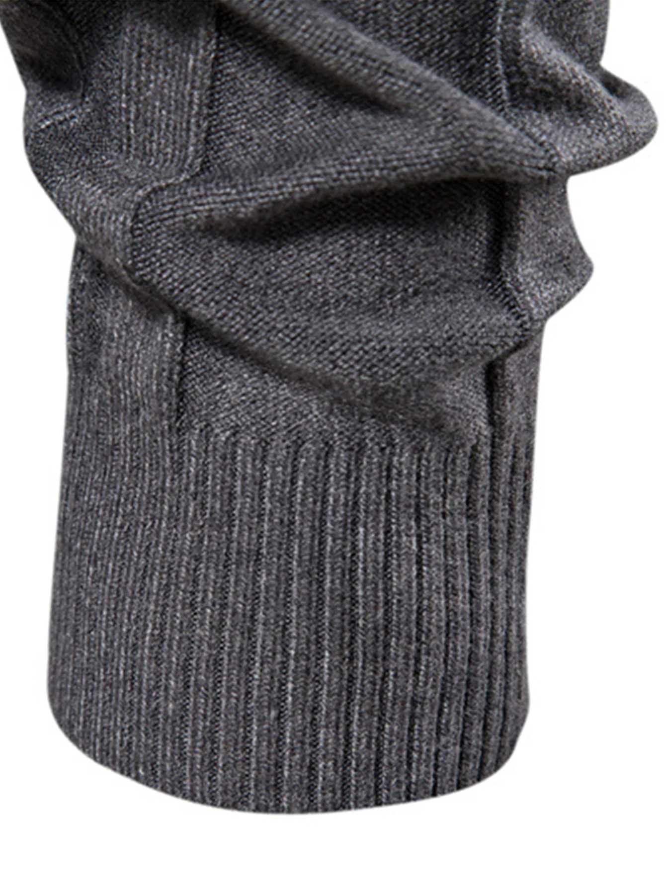 Gerippter Rollkragenpullover - Image 8