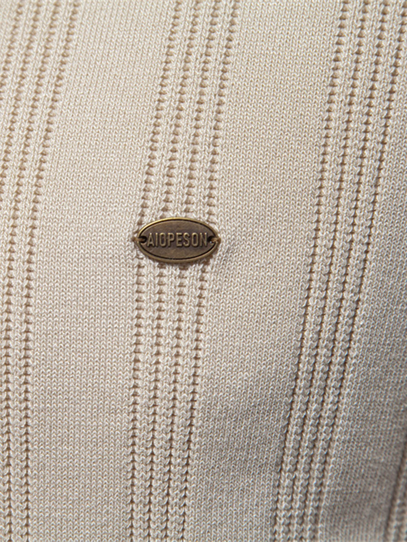 Gestreiftes Strick-Poloshirt - Image 8