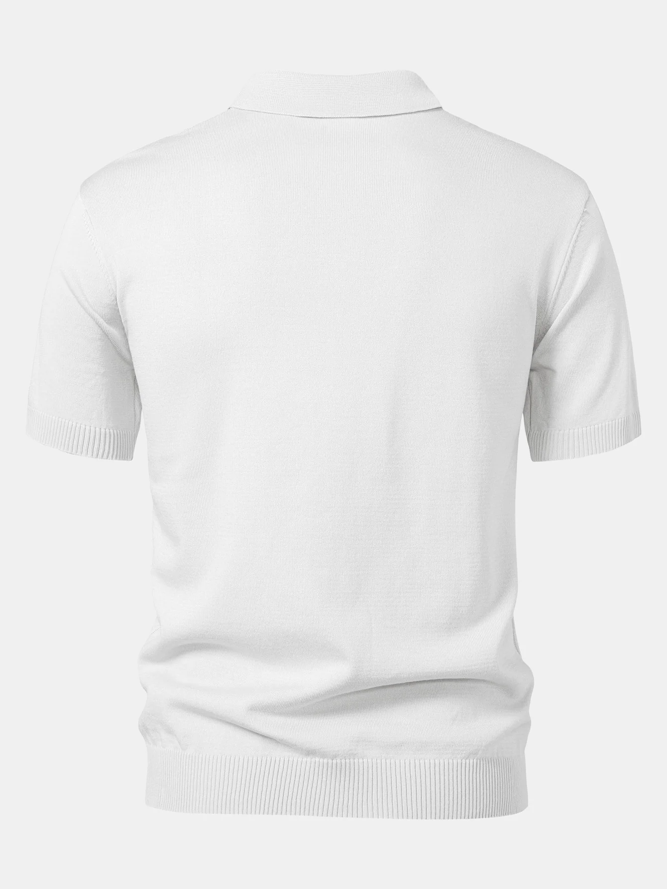 Gestreiftes Strick-Poloshirt - Image 10