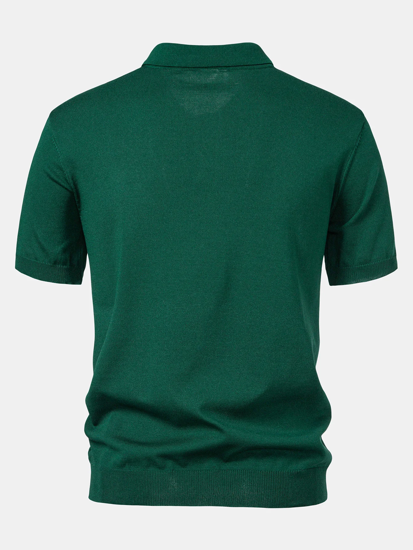 Gestreiftes Strick-Poloshirt - Image 2