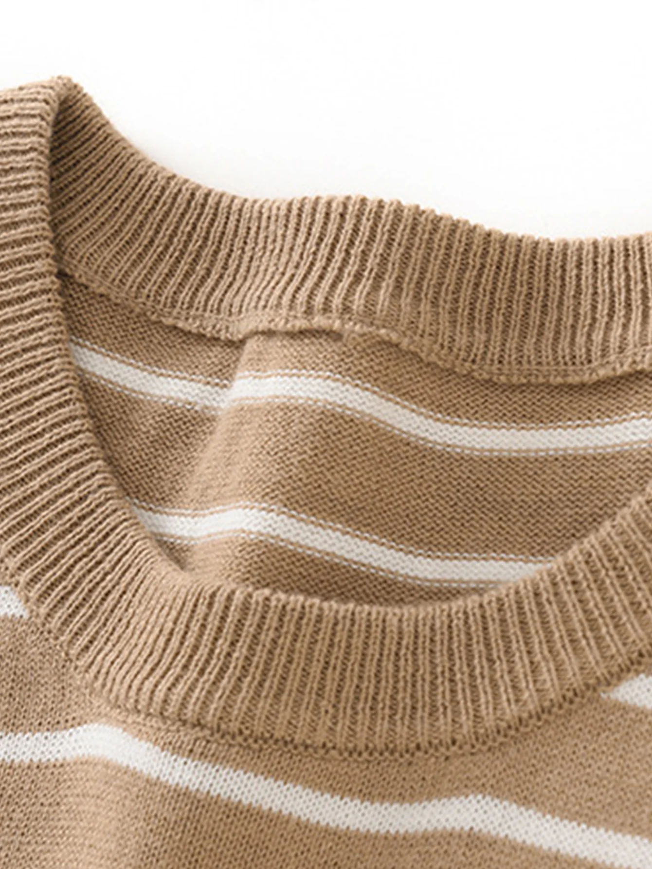 Stripe Knit T-Shirt - Image 4