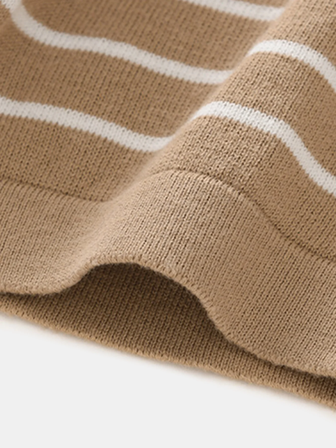 Stripe Knit T-Shirt - Image 7