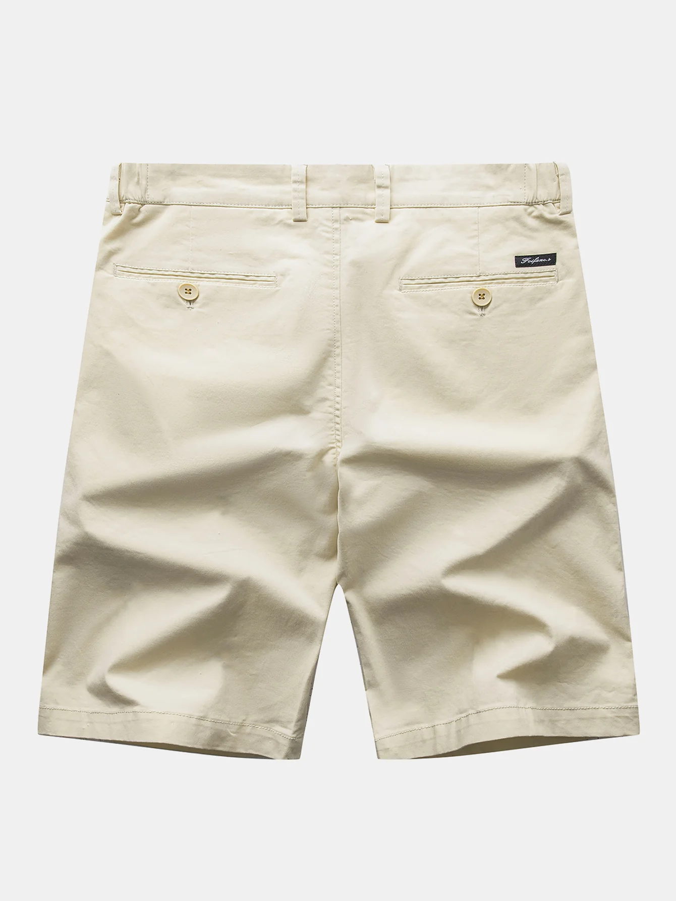Gestreiftes Strick-Poloshirt mit Reißverschluss & Baumwoll-Chino Shorts - Image 14