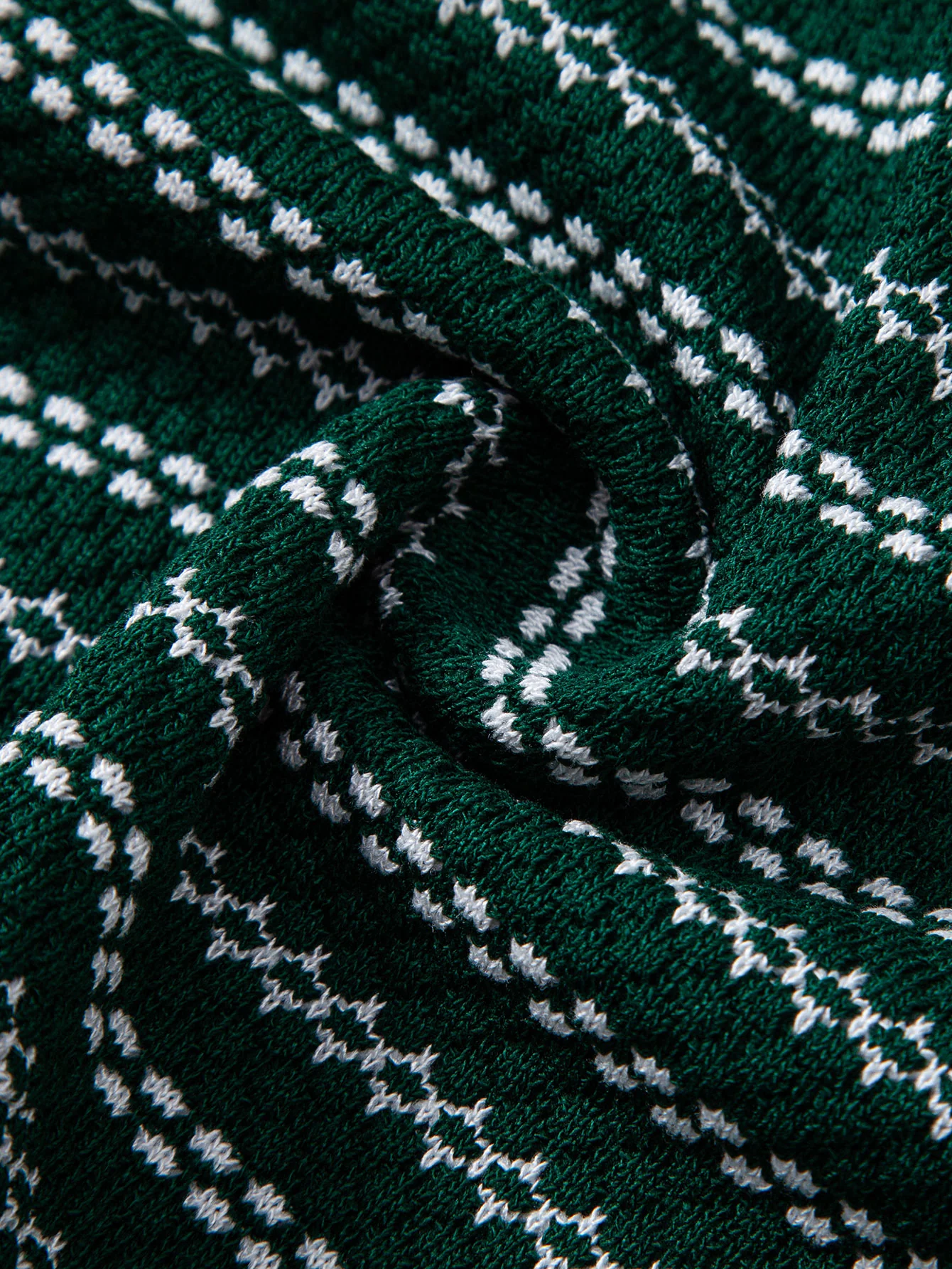 Gestreiftes Strick-Poloshirt - Image 8