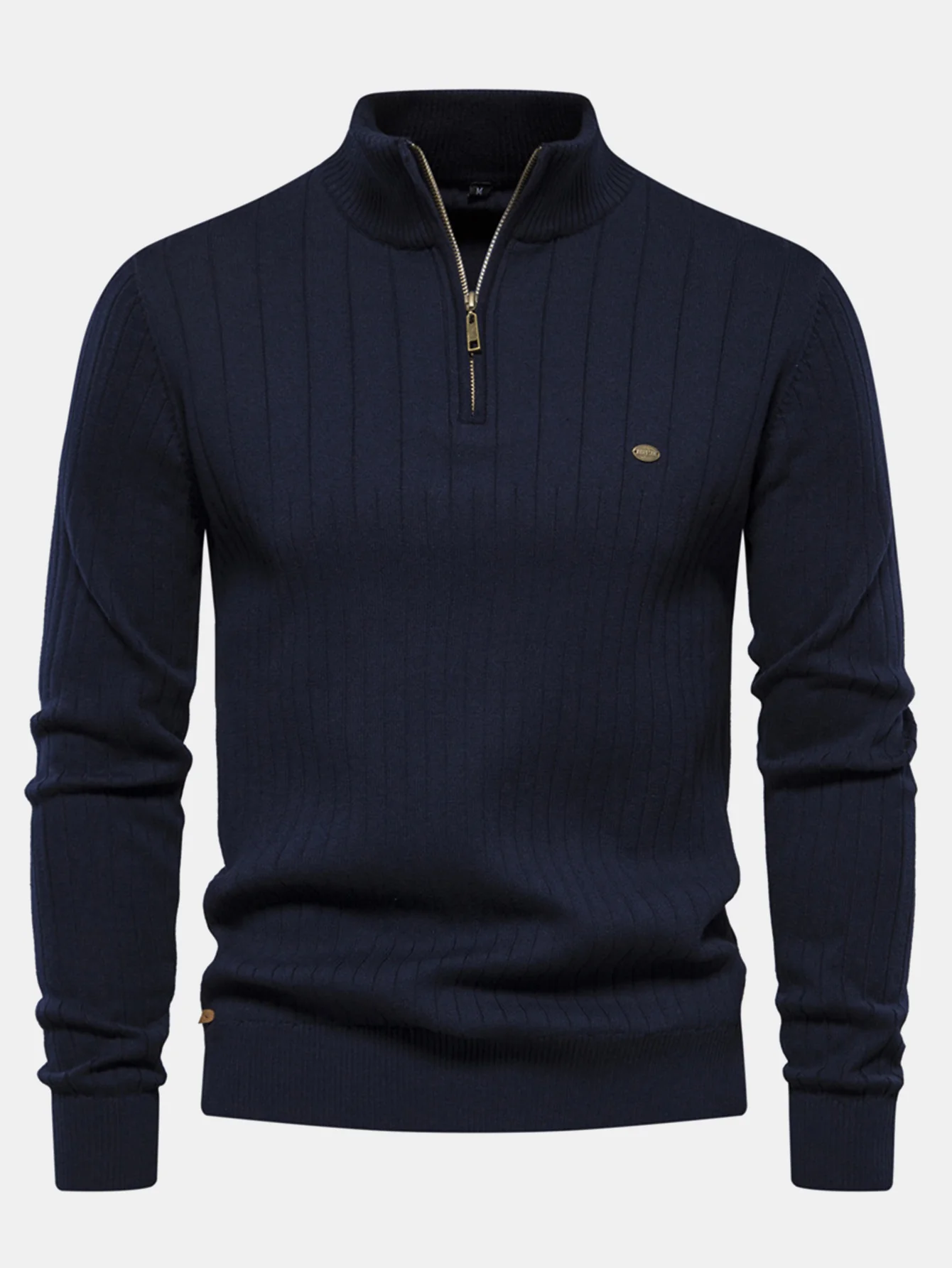 Stripe Quarter-Zip Pullover - Image 2