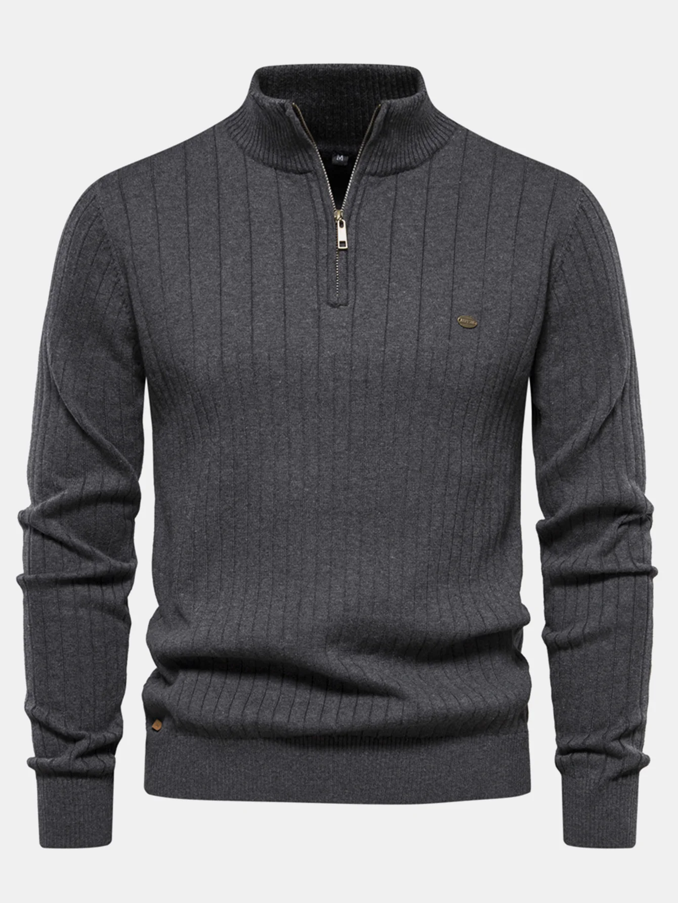 Stripe Quarter-Zip Pullover - Image 6