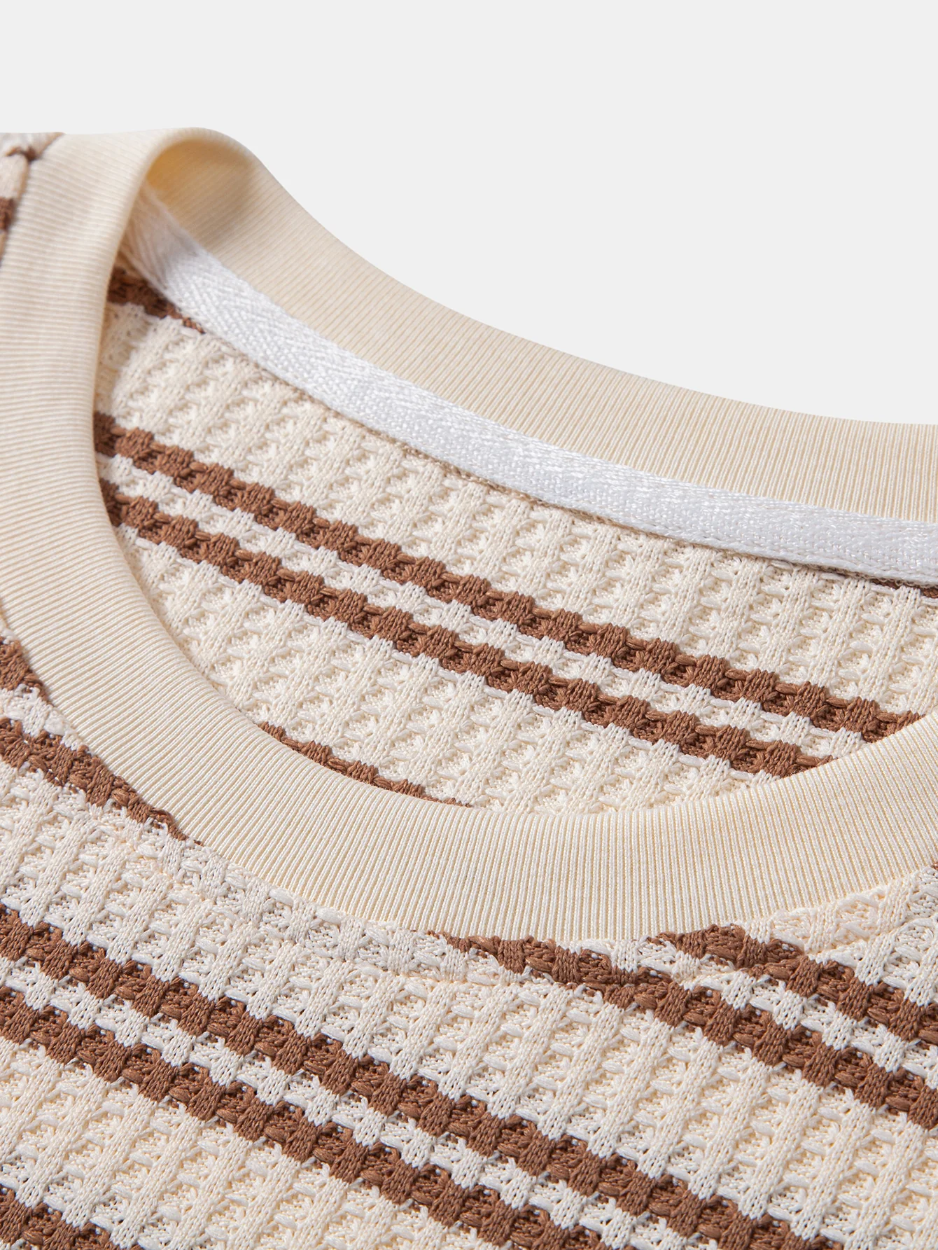 Stripe Waffle T-Shirt - Image 5
