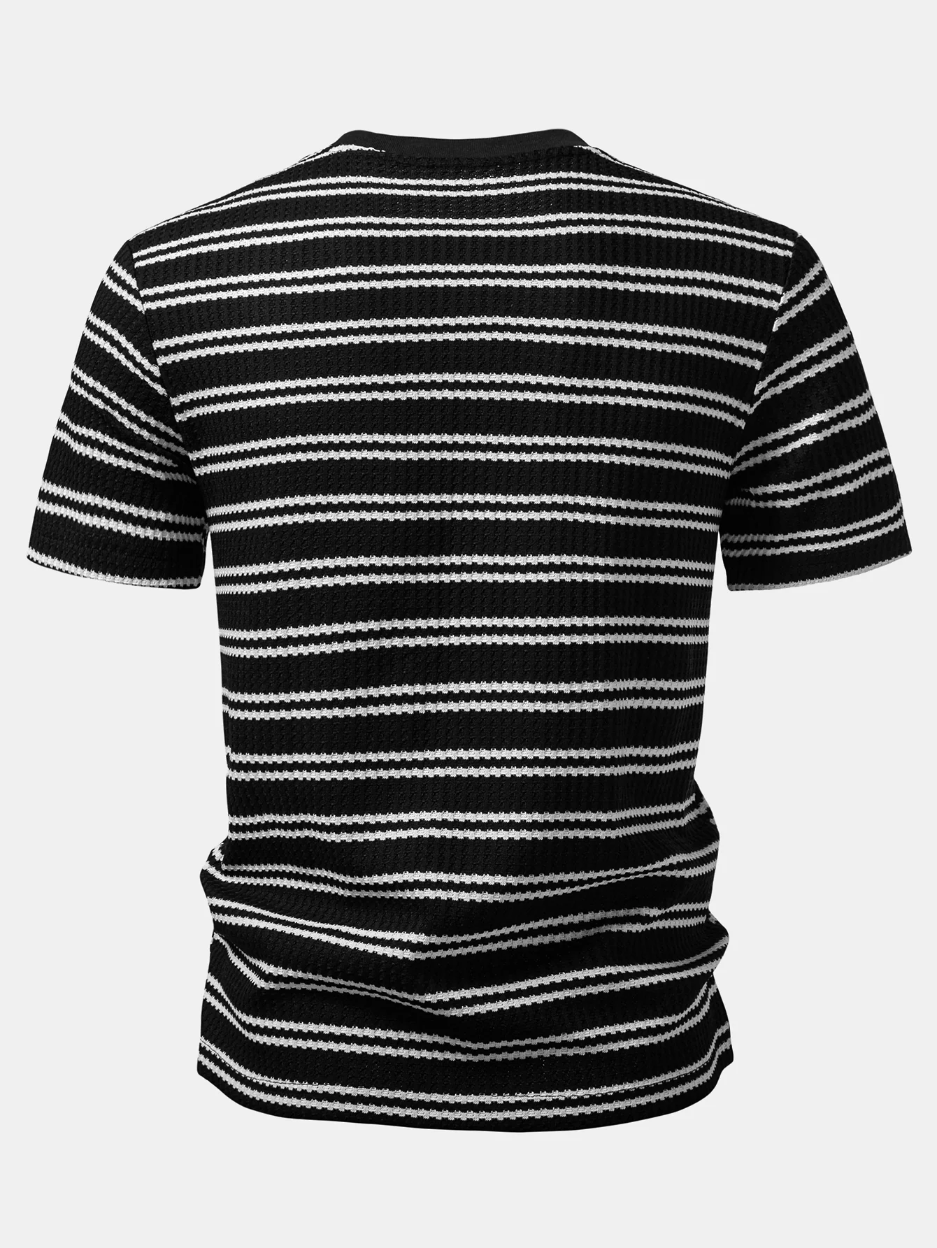Stripe Waffle T-Shirt - Image 2