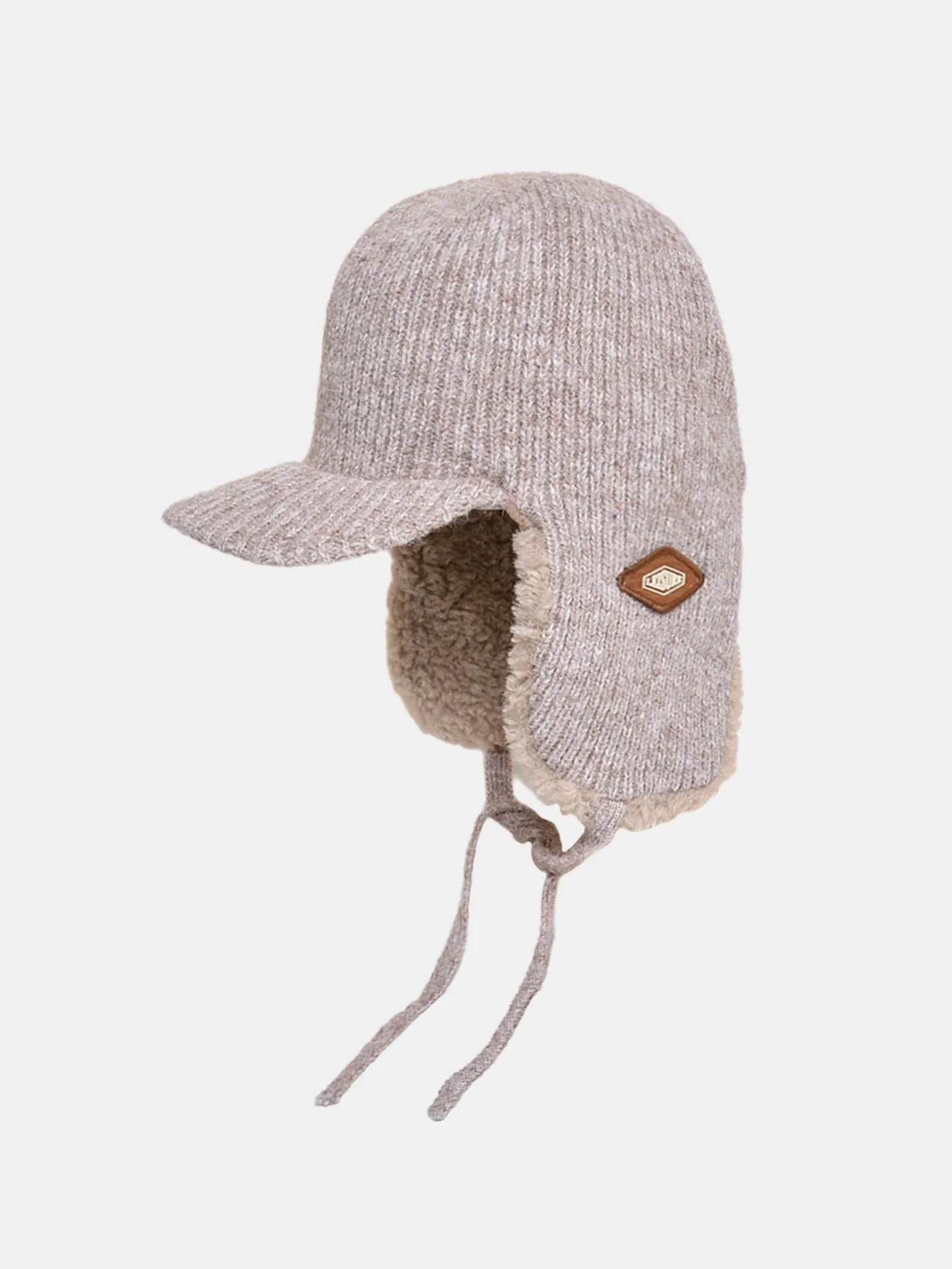 Stripe Warm Earflaps Trooper Trapper Hat - Image 3