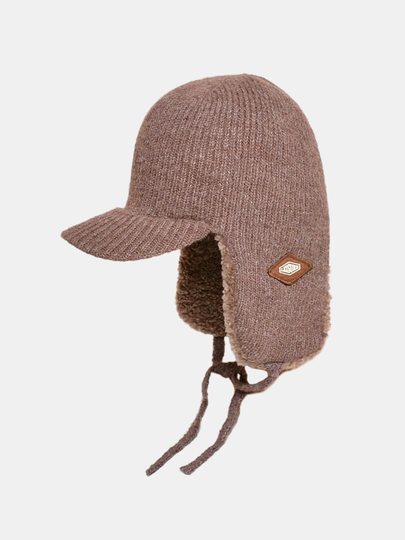 Stripe Warm Earflaps Trooper Trapper Hat - Image 4