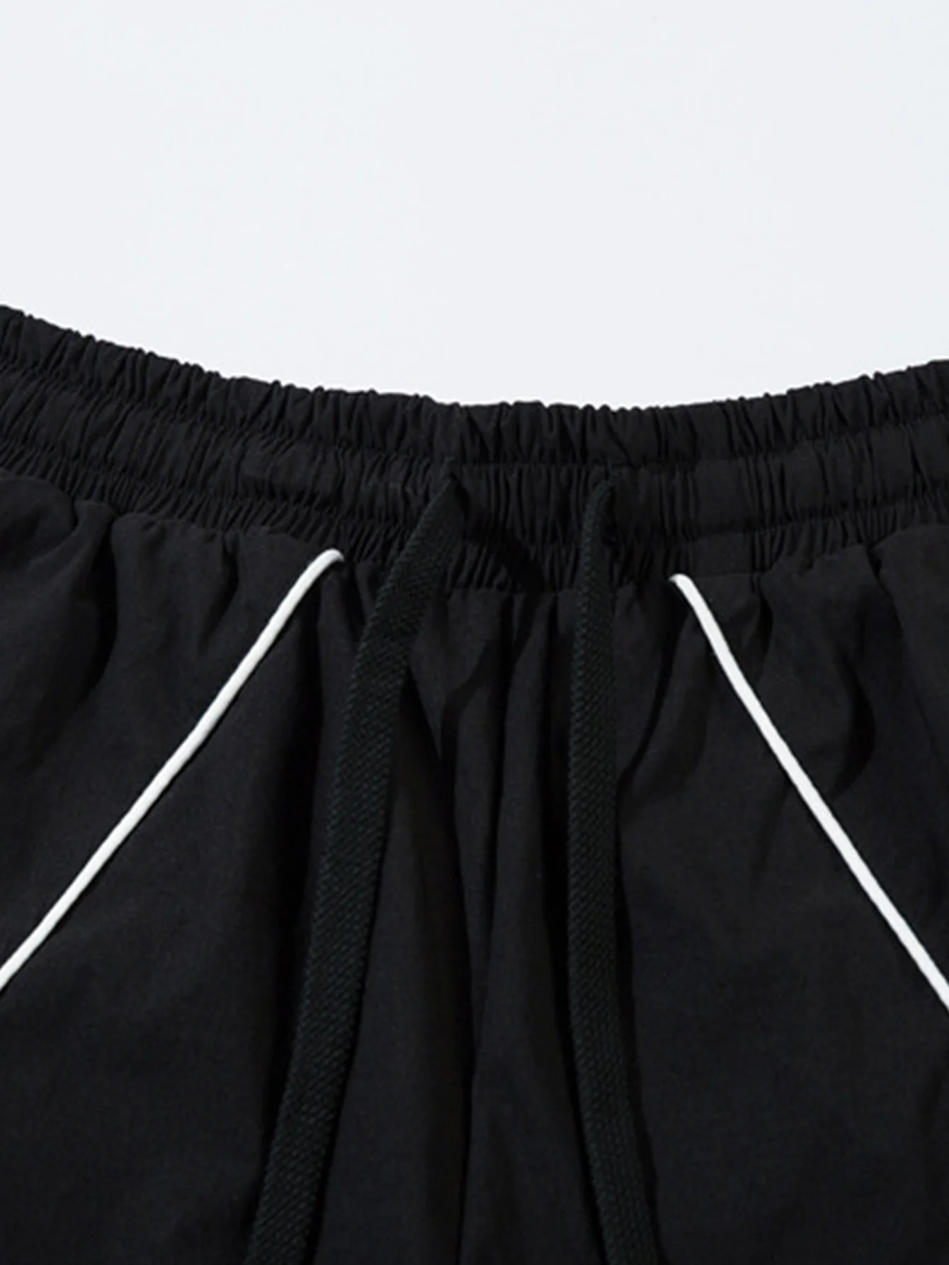 Stripe Weitbein Baggy Hose - Image 3
