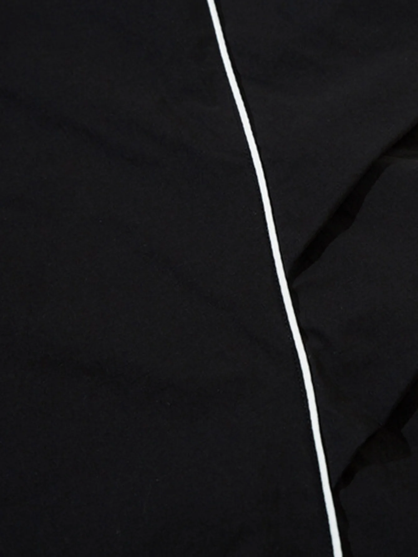 Stripe Weitbein Baggy Hose - Image 4