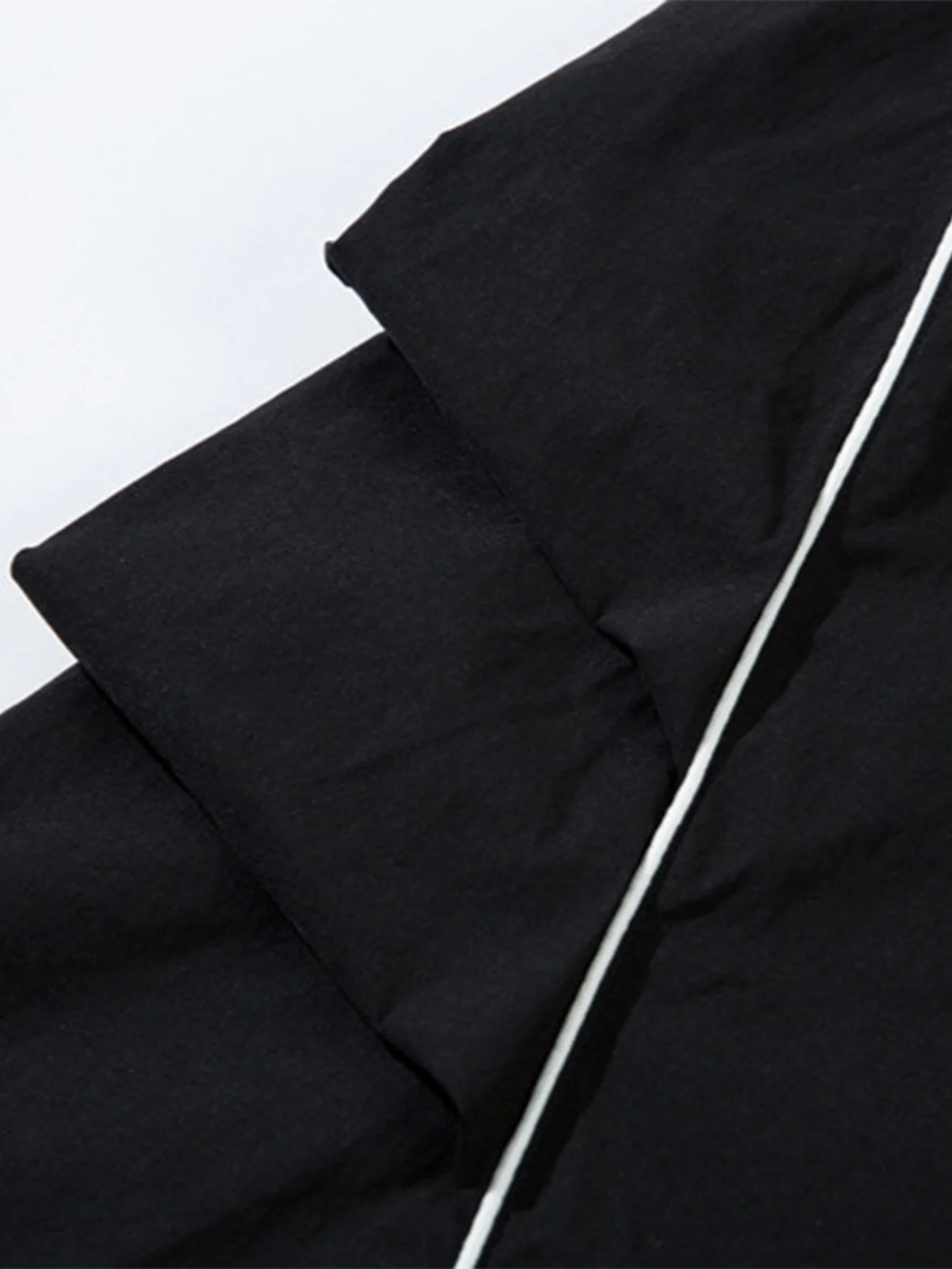 Stripe Weitbein Baggy Hose - Image 6