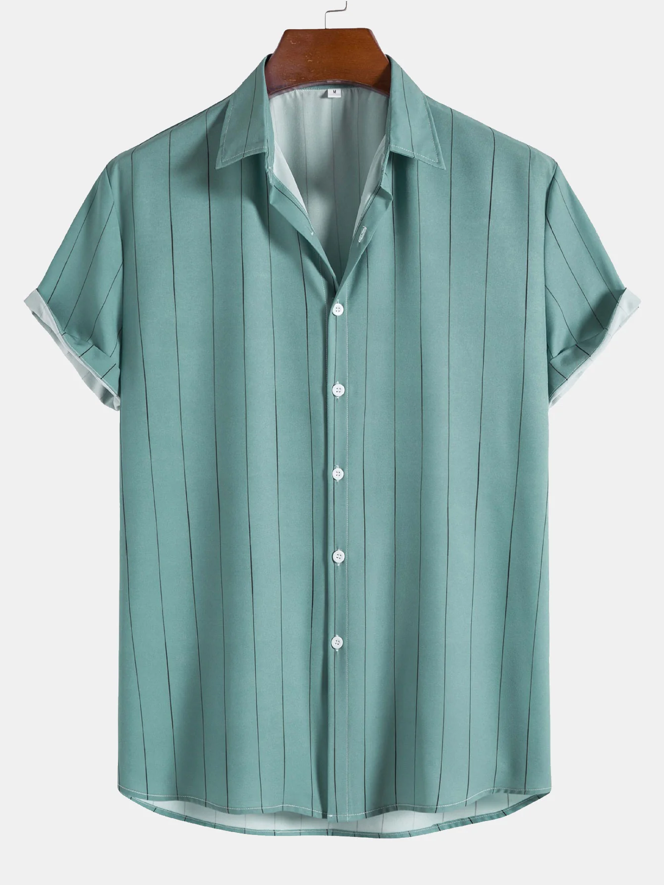 Gestreifte Button-Down-Hemd