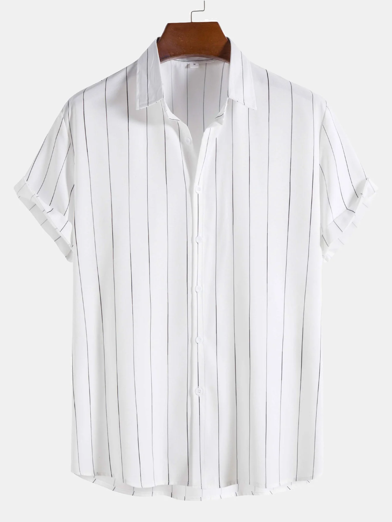 Gestreifte Button-Down-Hemd - Image 3