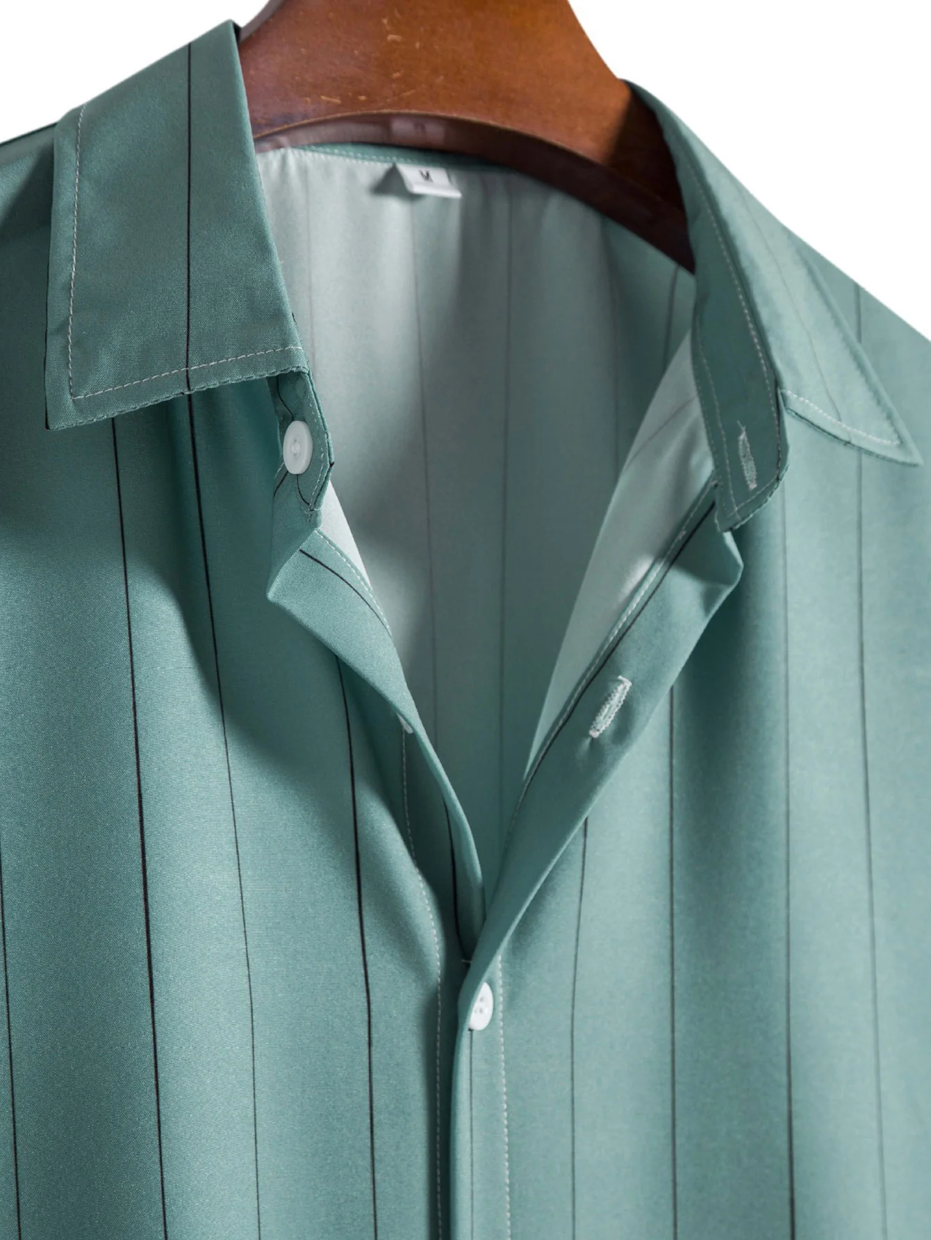 Gestreifte Button-Down-Hemd - Image 5