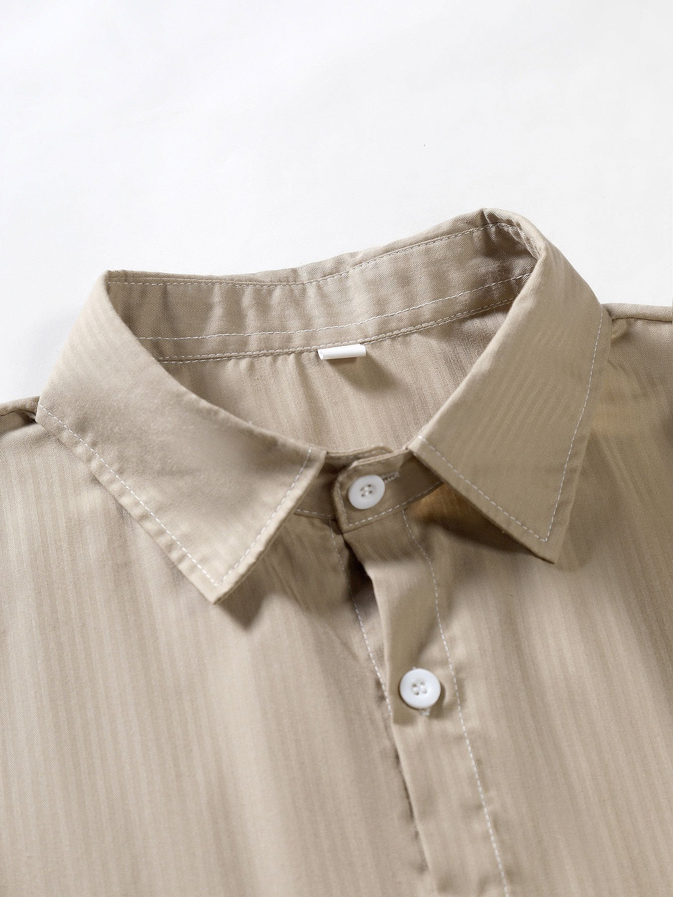 Gestreifte Button-Down-Hemd - Image 3