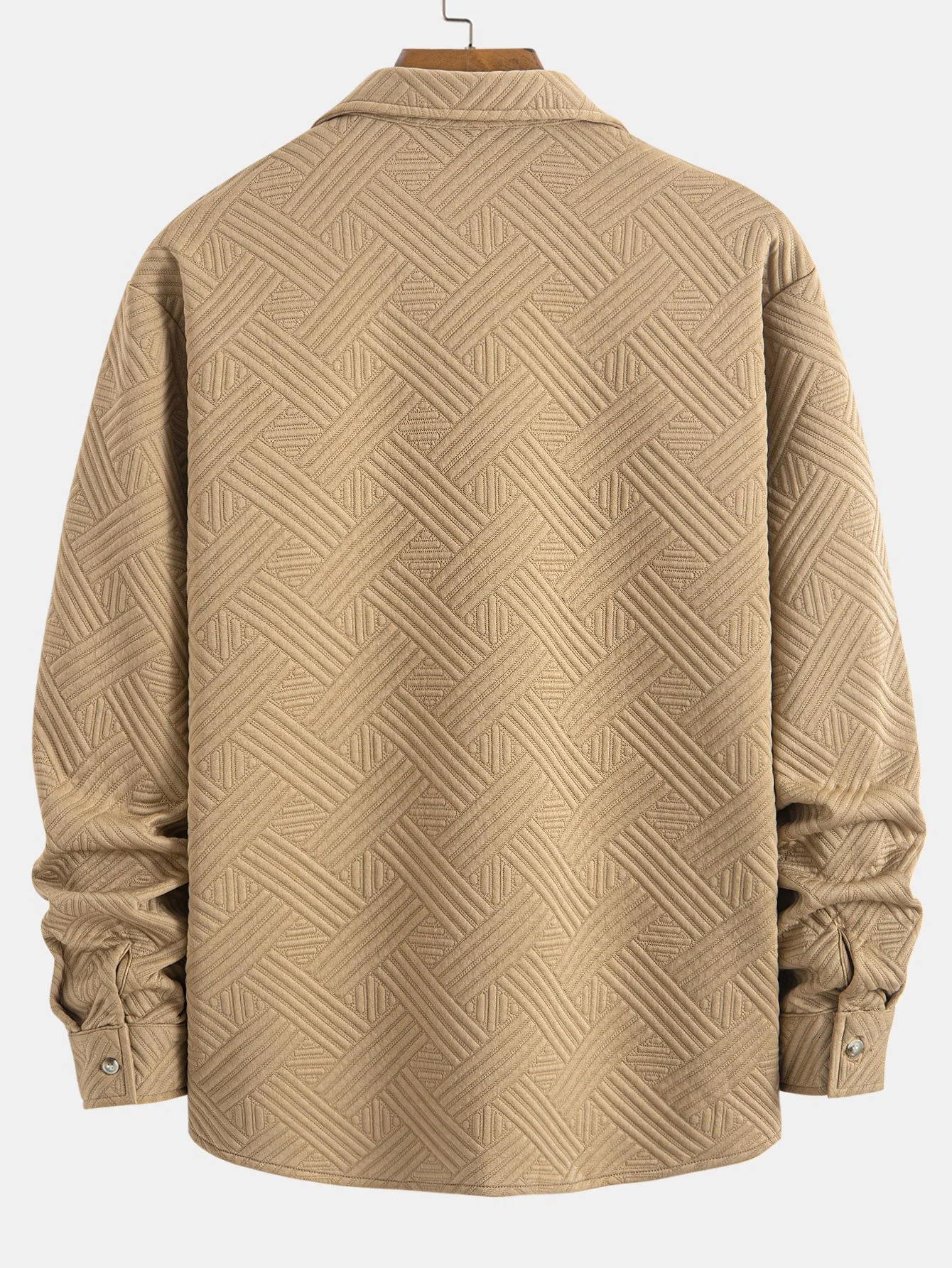 Gestreifte Jacquard-Knopfhemd - Image 2