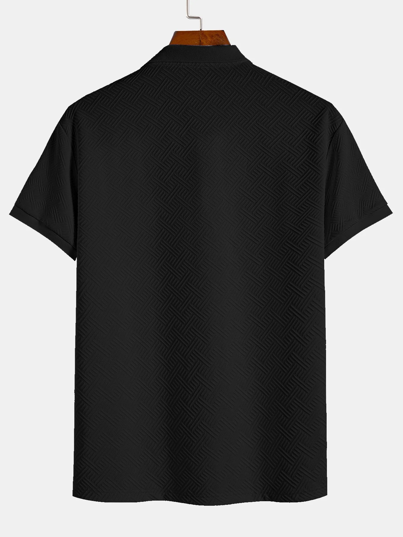 Gestreiftes Jacquard-Polo - Image 4