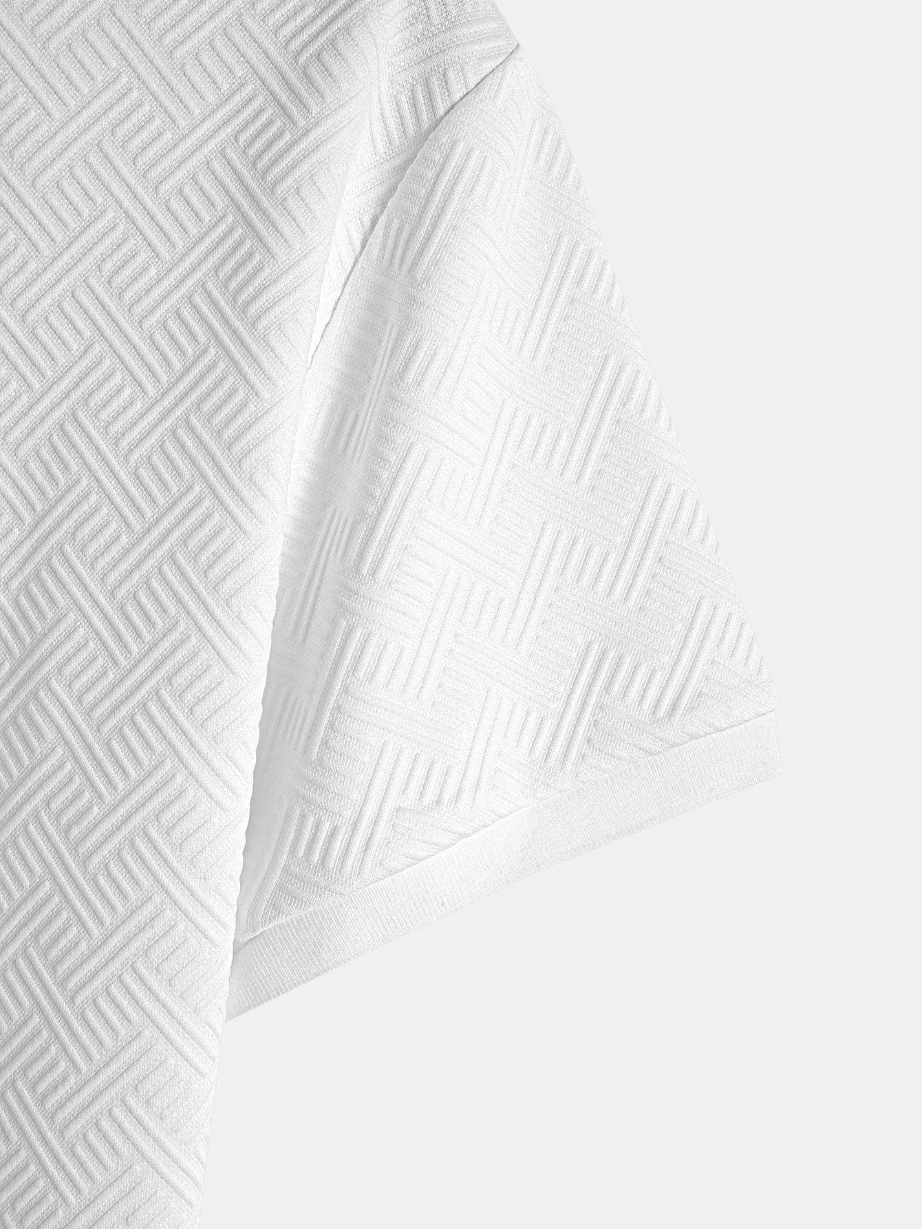Gestreiftes Jacquard-Polo - Image 6