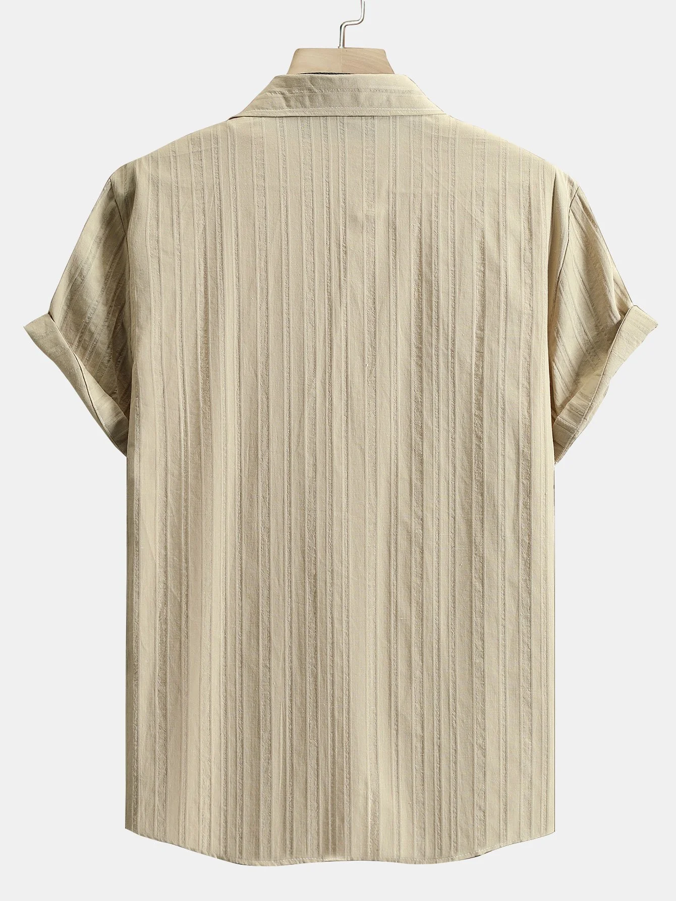 Gestreifte Jacquard-Bluse - Image 2