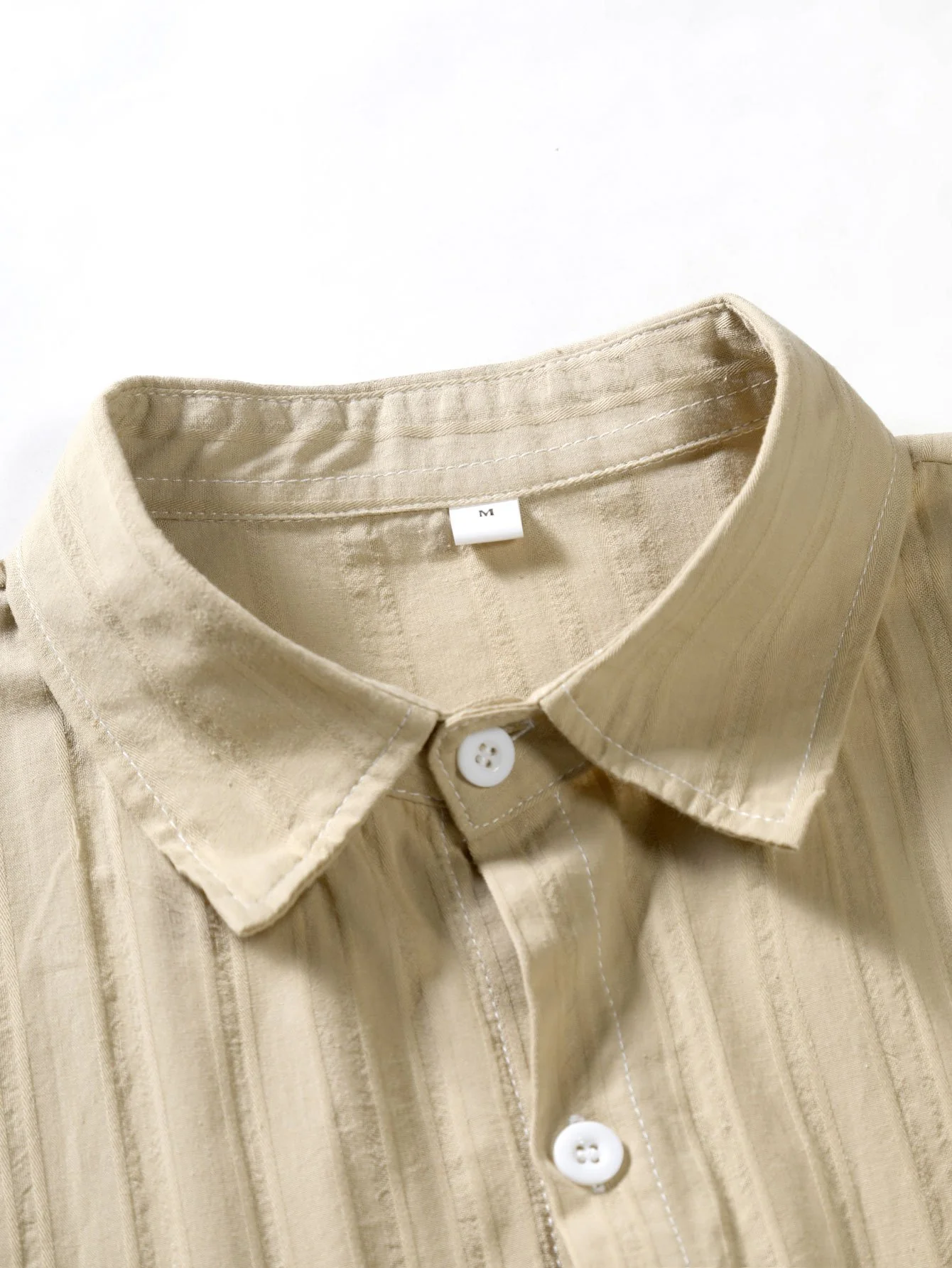 Gestreifte Jacquard-Bluse - Image 3