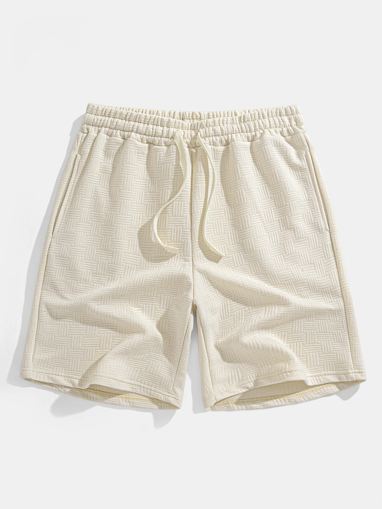 Gestreiftes Jacquard-T-Shirt & Shorts-Set - Image 12