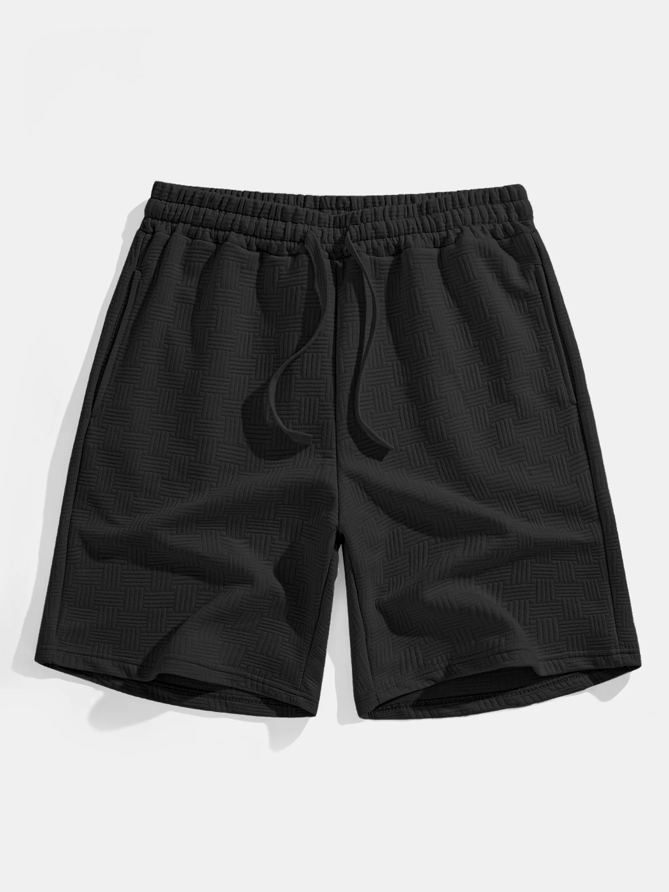 Gestreiftes Jacquard-T-Shirt & Shorts-Set - Image 14